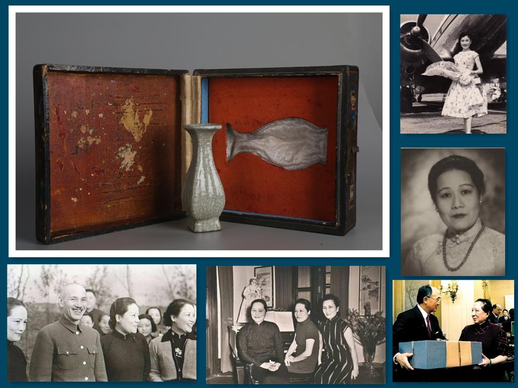 A SQUARE PORCELAIN BOTTLE, GE KILN. (1 of 10)