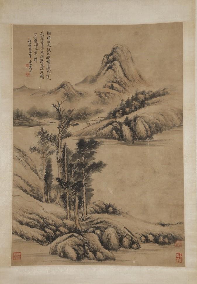 A LANDSCAPE PAINTING BY YUN SHOUPING. (1 of 9)