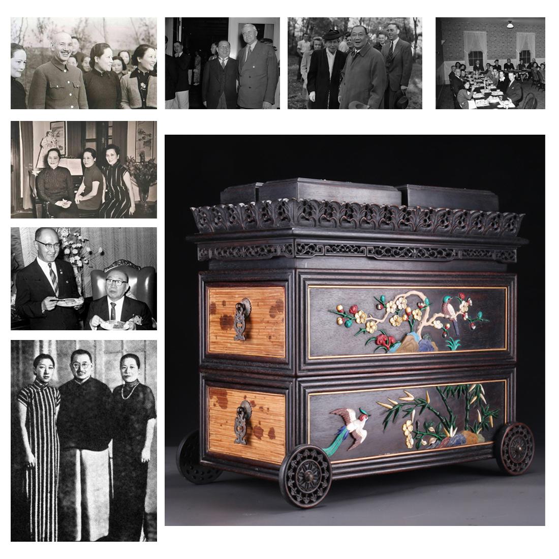 A NARRA WOOD TREASURE CHEST. (1 of 14)