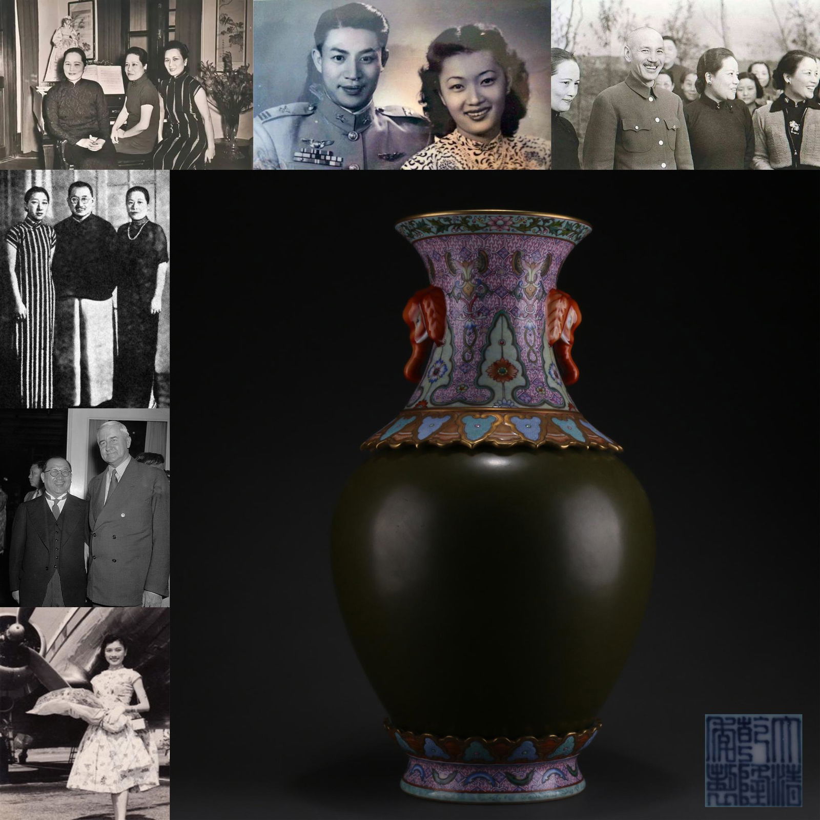 A TEA-DUST GLAZED PORCELAIN BOTTLE. (1 of 17)