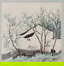 A JIANGNAN WATERSIDE TOWN PAINTING.&#21556;&#20896;&#20013;