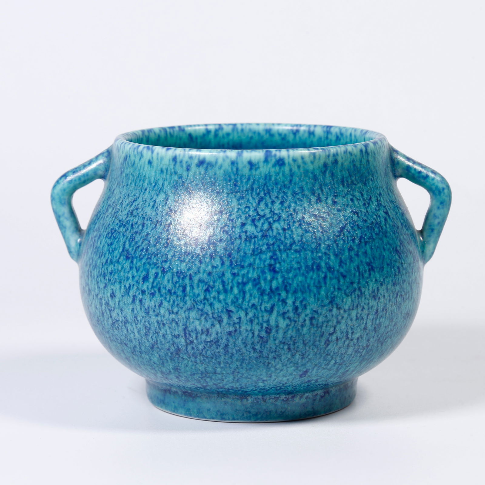 A LU JUN GLAZE INCENSE BURNER: Lu Jun Glaze Incense Burner