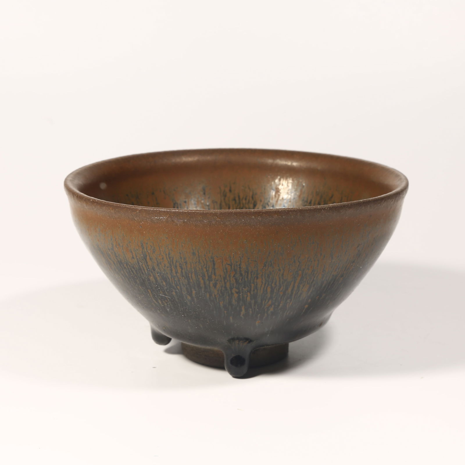 A JIAN KILN HARE’S FUR TEA CUP: Jian Kiln Hare’s Fur Tea Cup