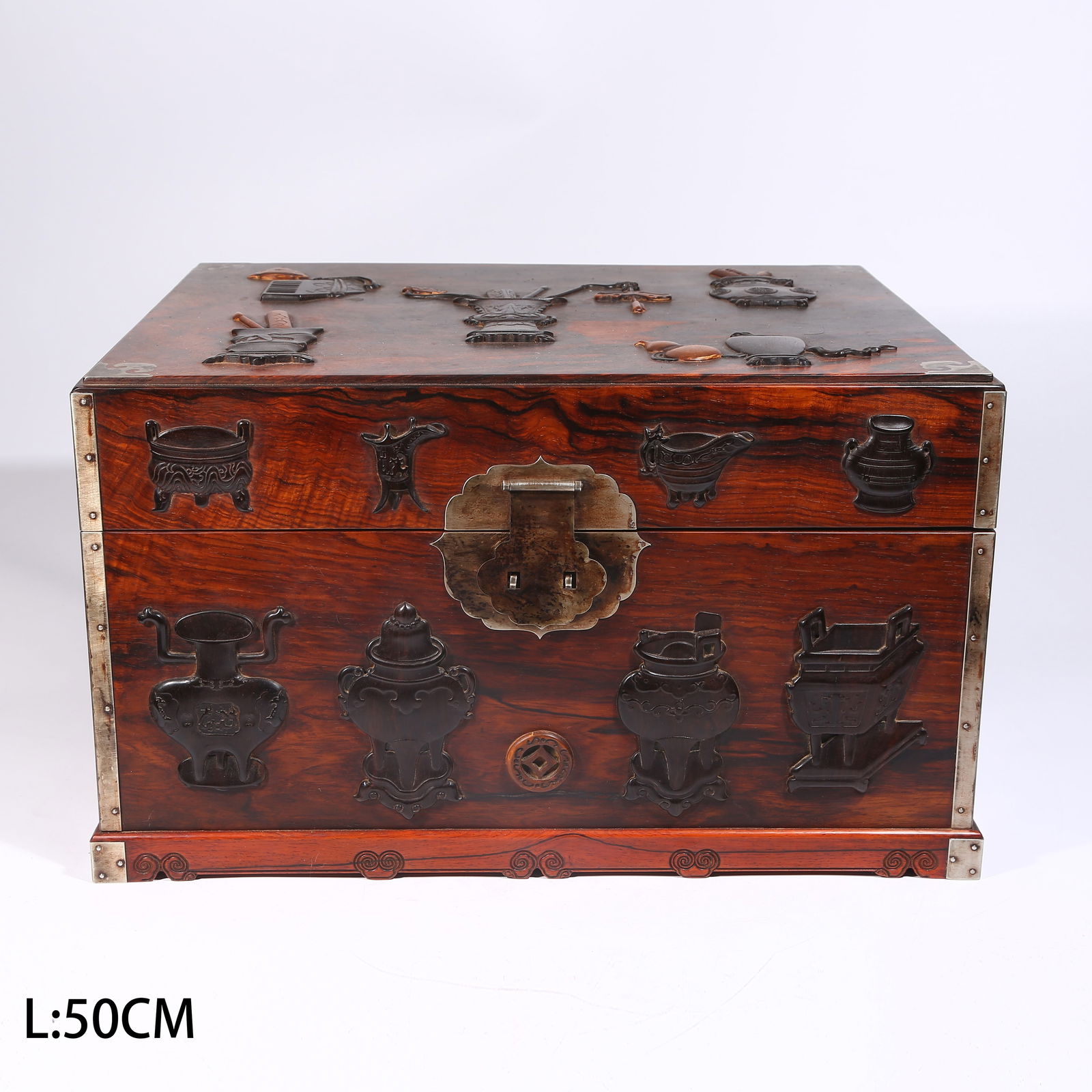 A BURL WOOD SCHOLAR'S BOX: Burl Wood Scholar's Box