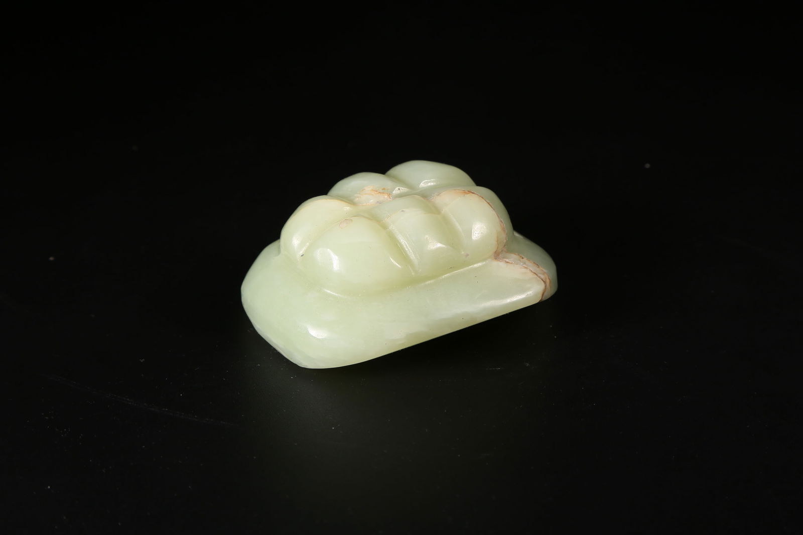 A ANCIENT JADE TURTLE-BACK - 3