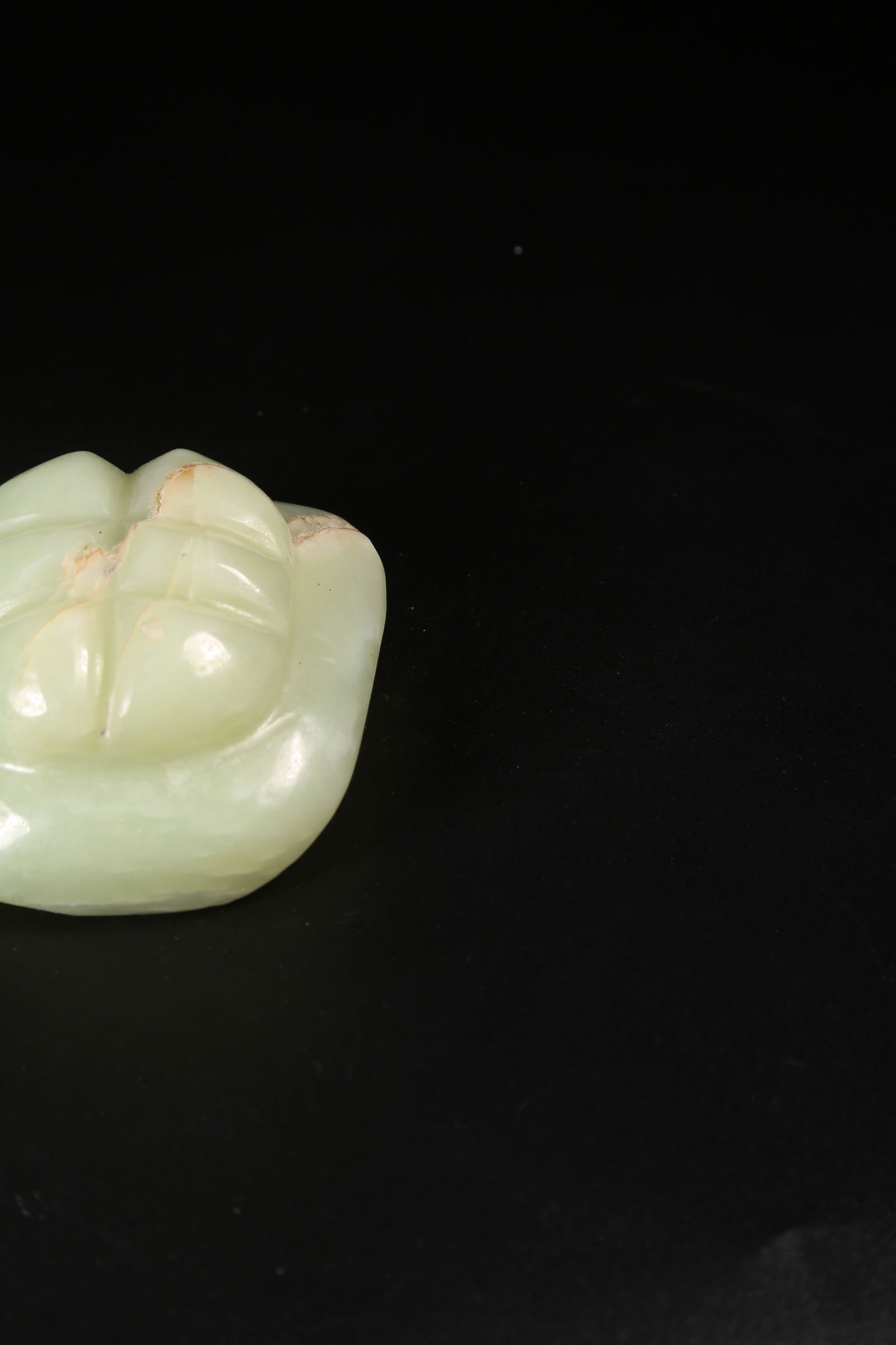 A ANCIENT JADE TURTLE-BACK - 6