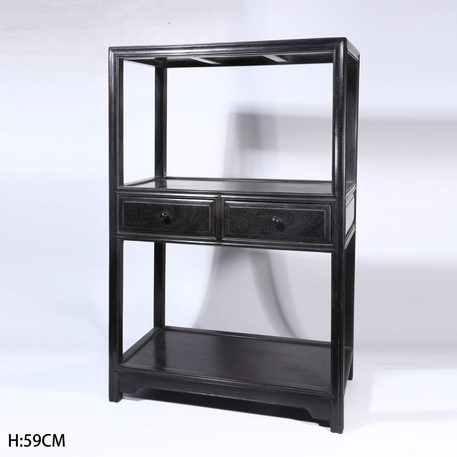 A ZITAN WOOD CABINET (1 of 9)