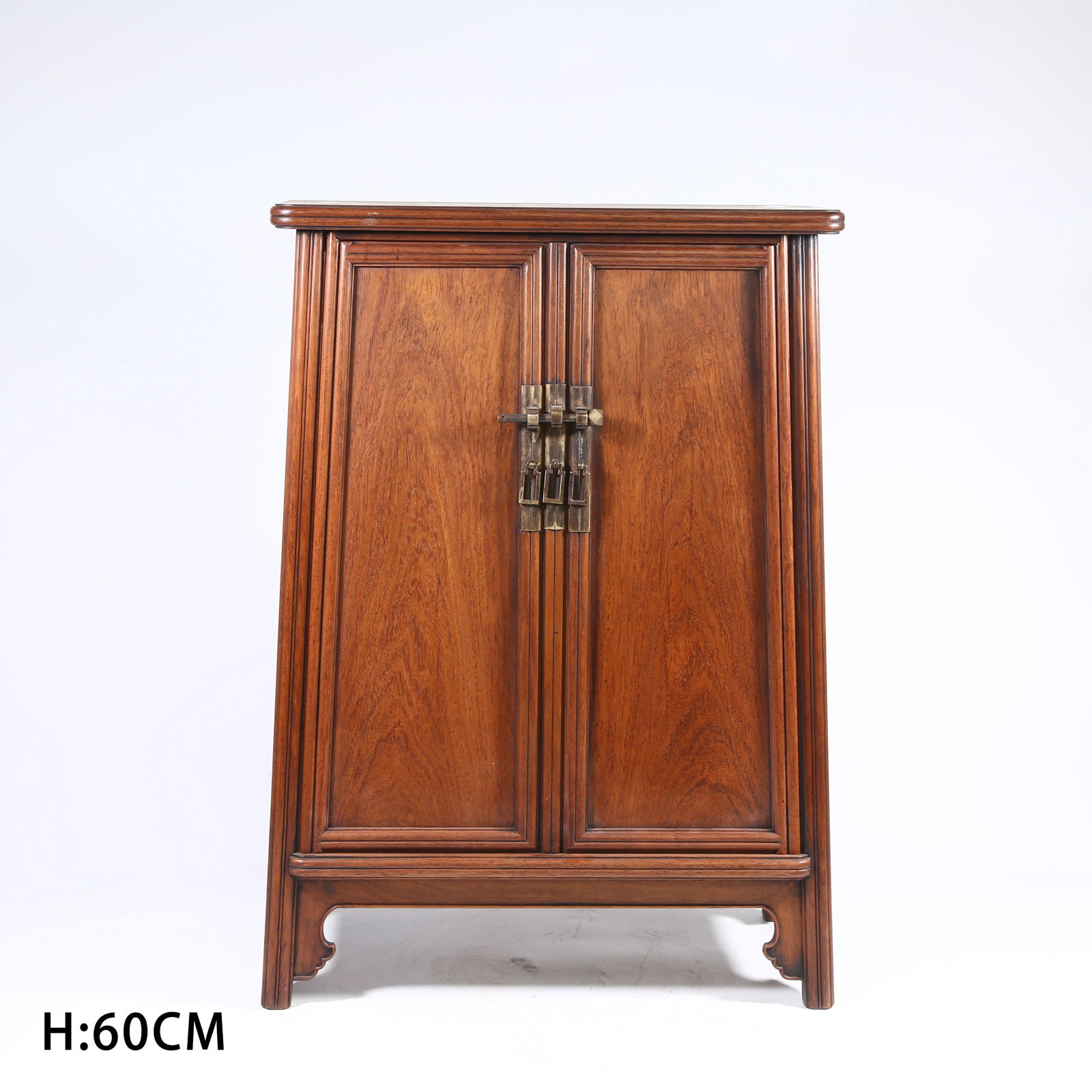 A SMALL HUANGHUALI WOOD CABINET (1 of 9)