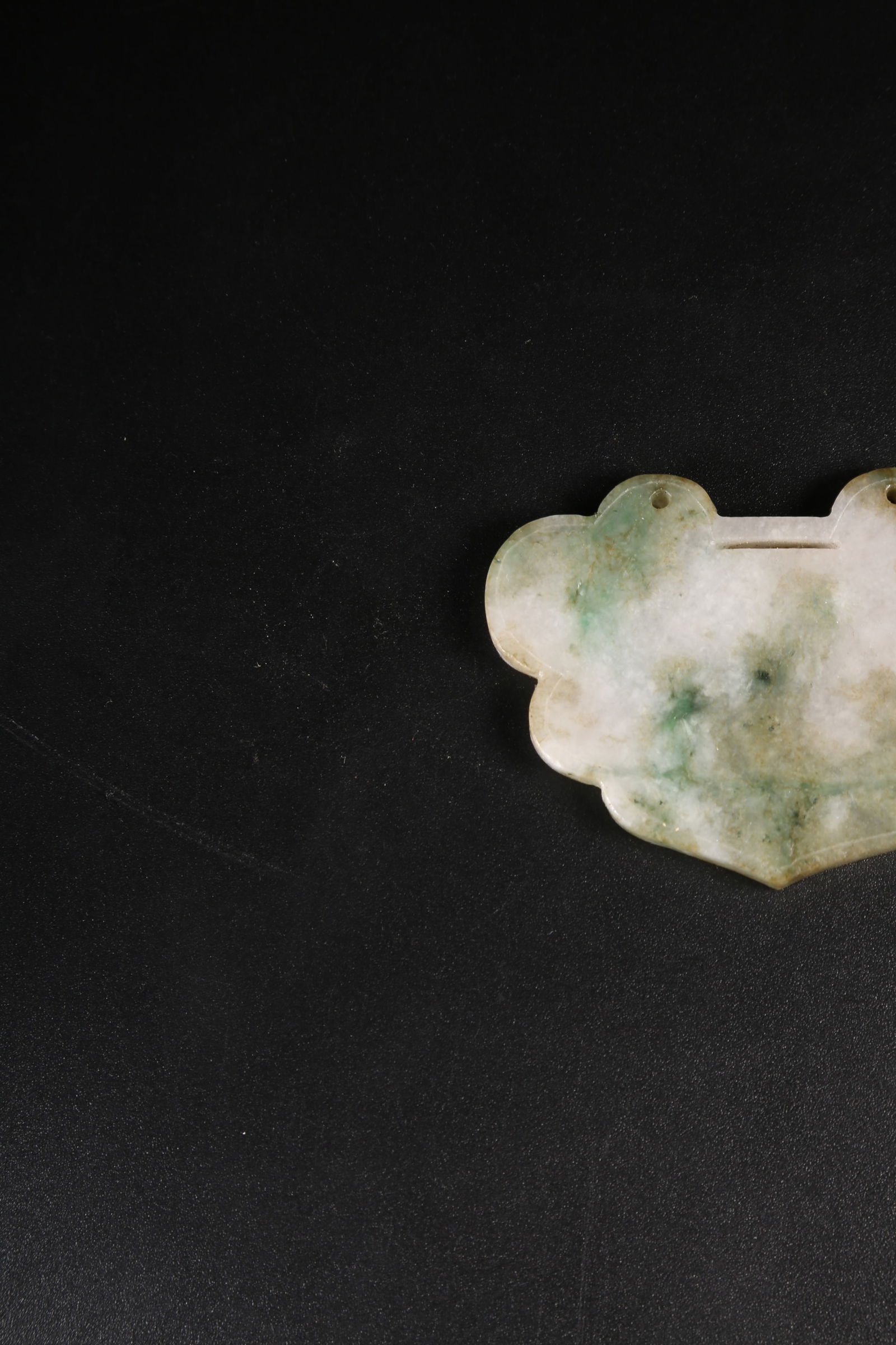 A JADEITE LONGEVITY LOCK - 6