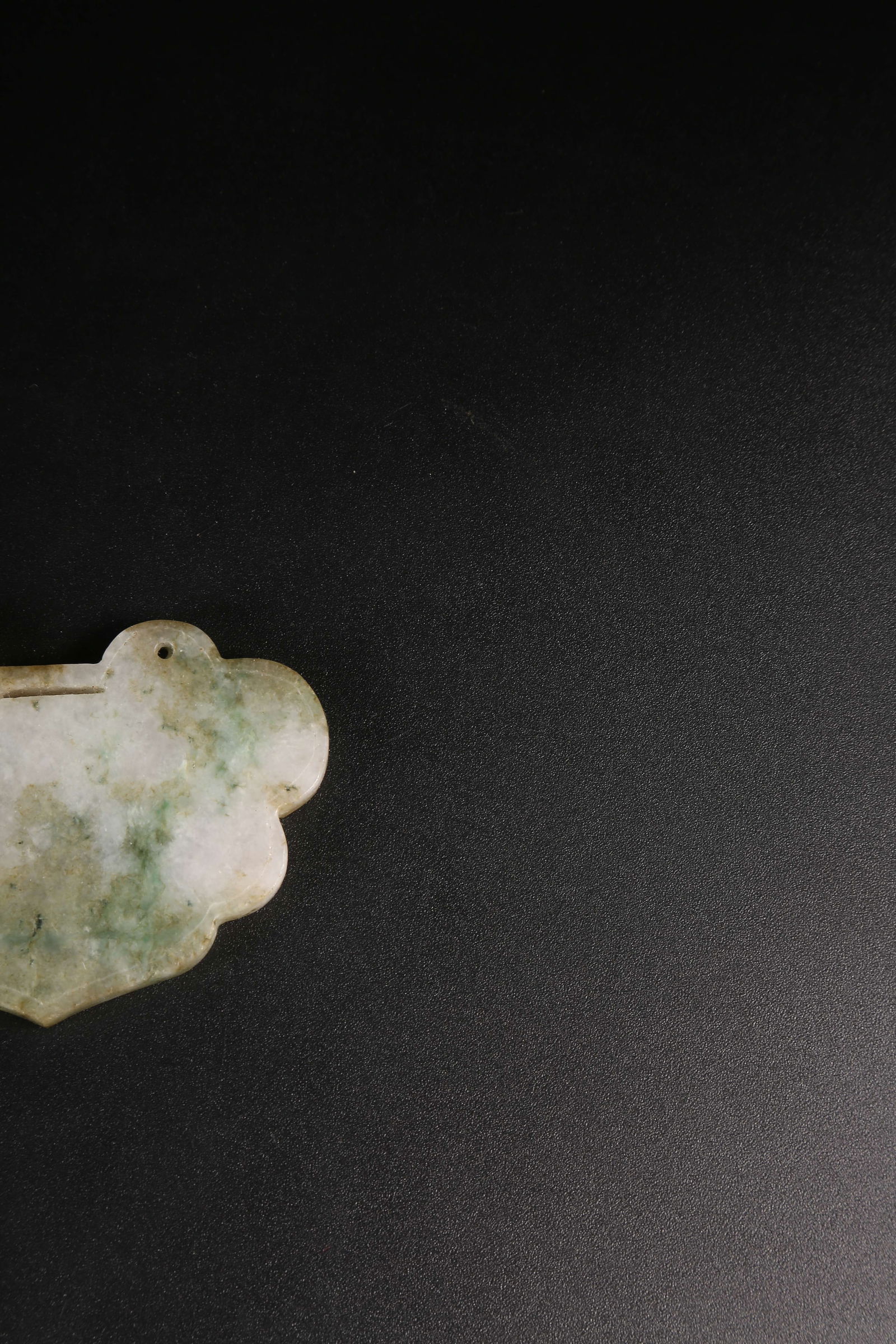 A JADEITE LONGEVITY LOCK - 7