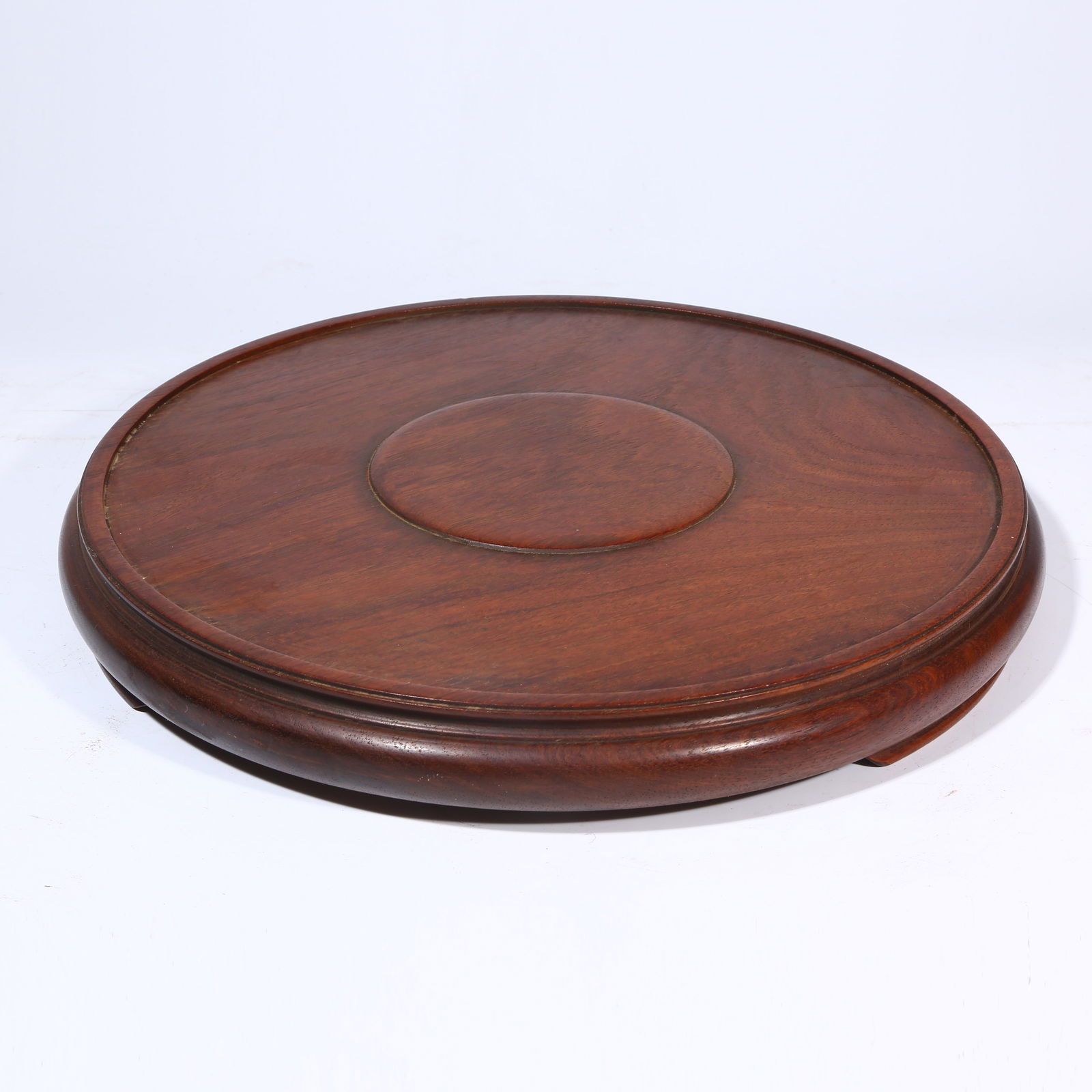 A HUANGHUALI WOOD BASE (1 of 9)