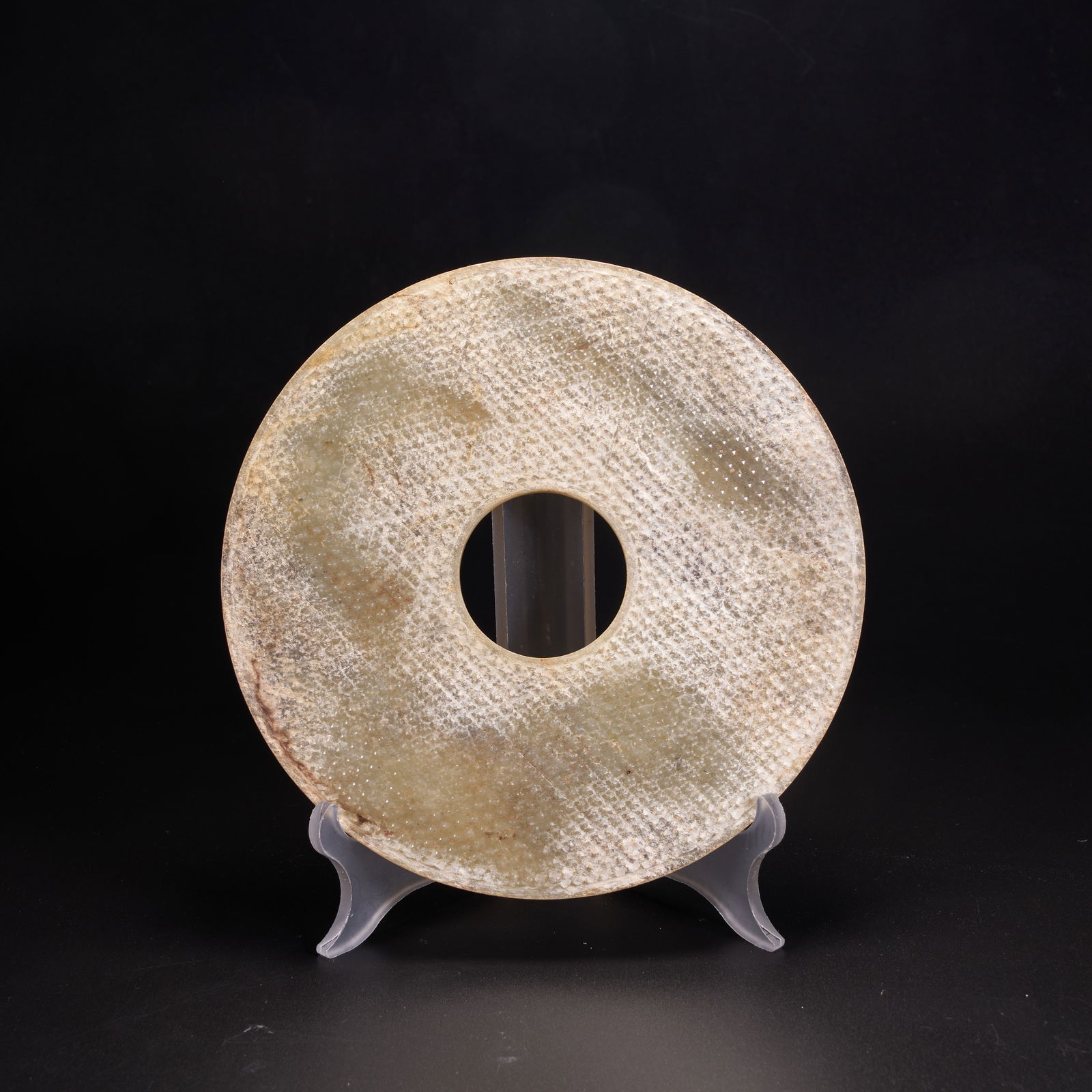 A HIGH-ANTIQUITY JADE BI DISC (1 of 10)