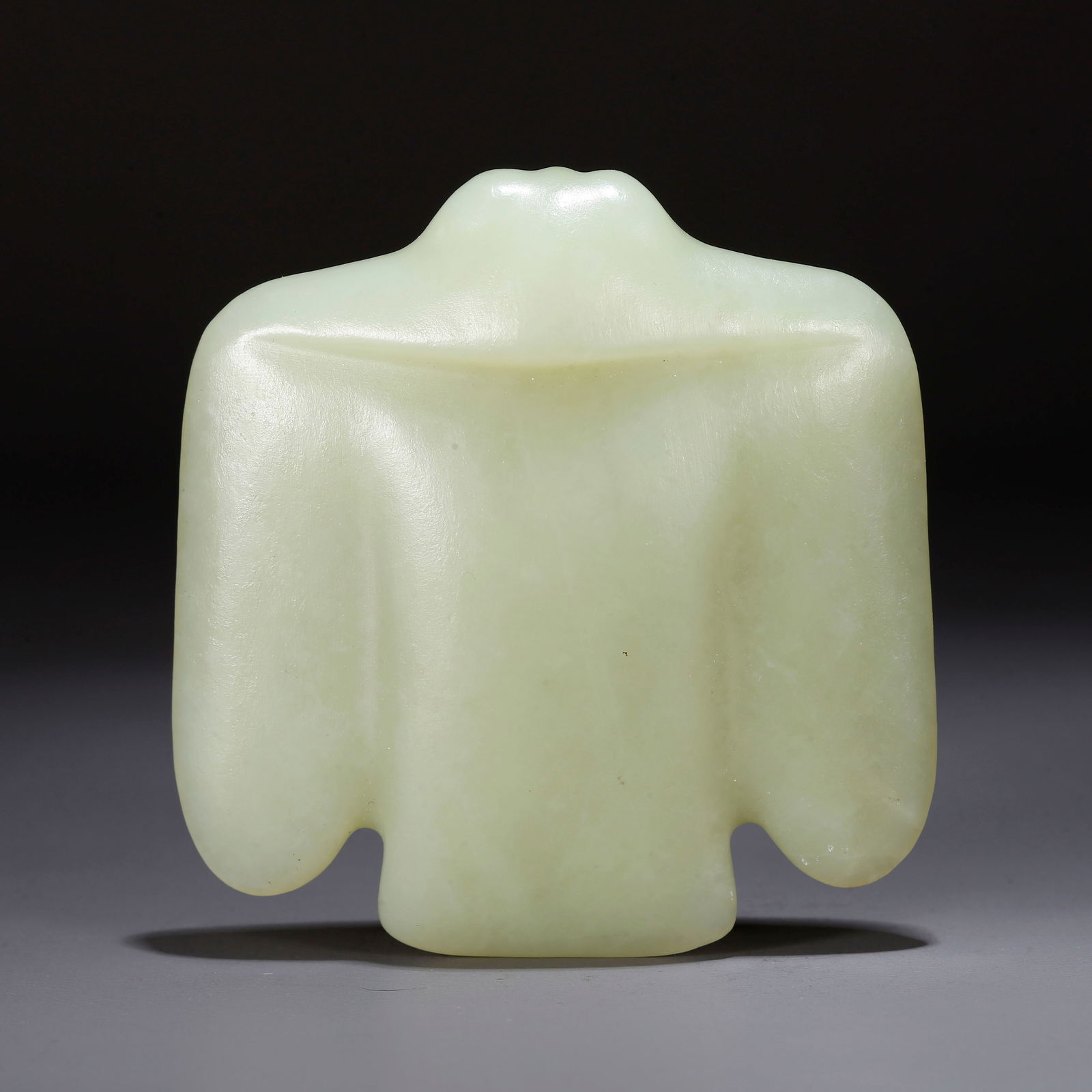 A HETIAN JADE ORNAMENT: Hetian Jade Ornament