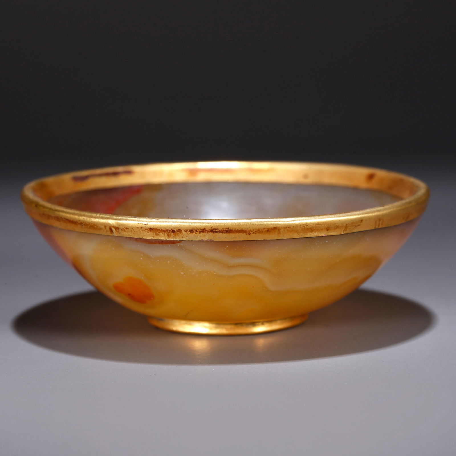 A AGATE CARVED WASHER (1 of 9)