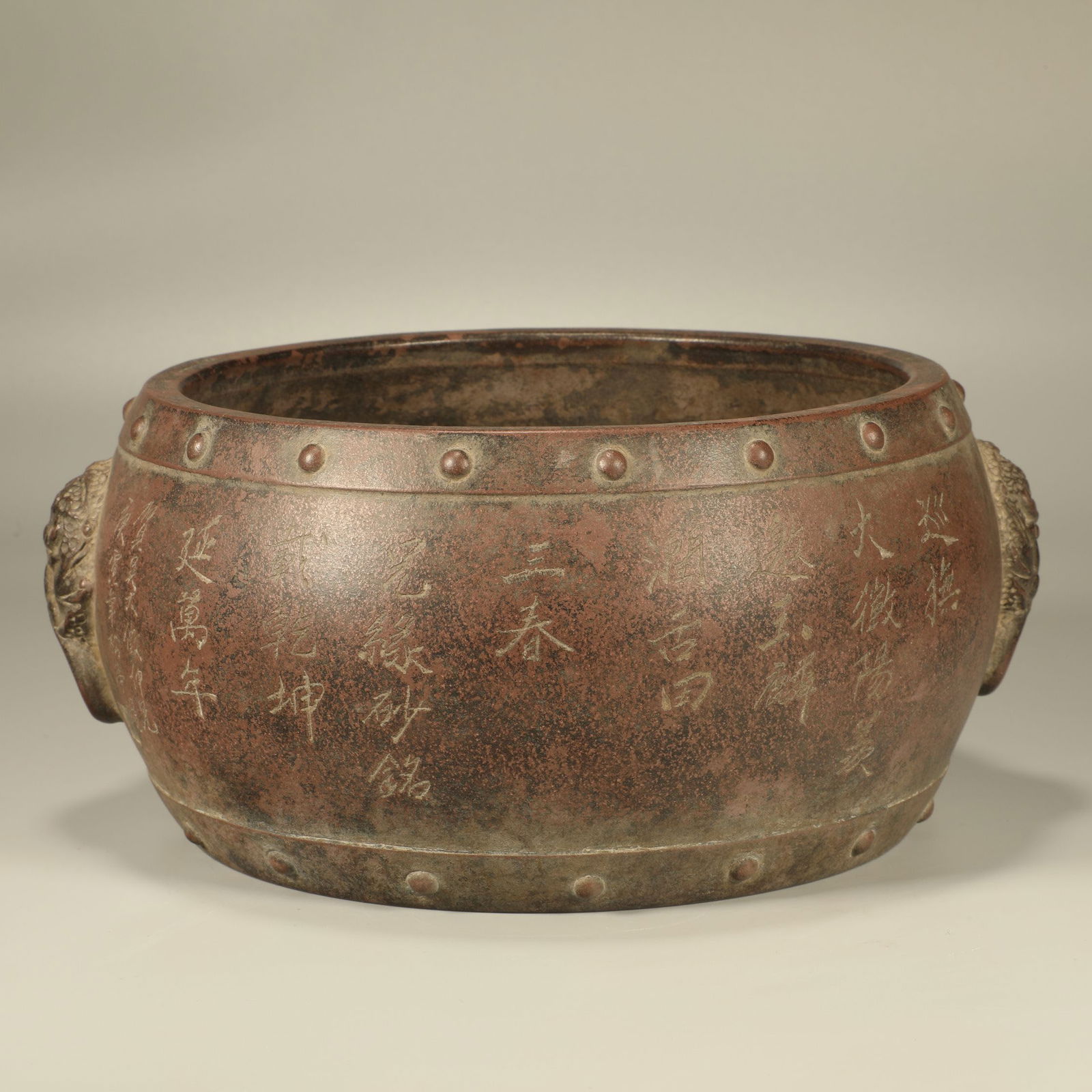 A ZISHA LION-HANDLED POETRY AND PROSE BRUSH WASHER (1 of 6)