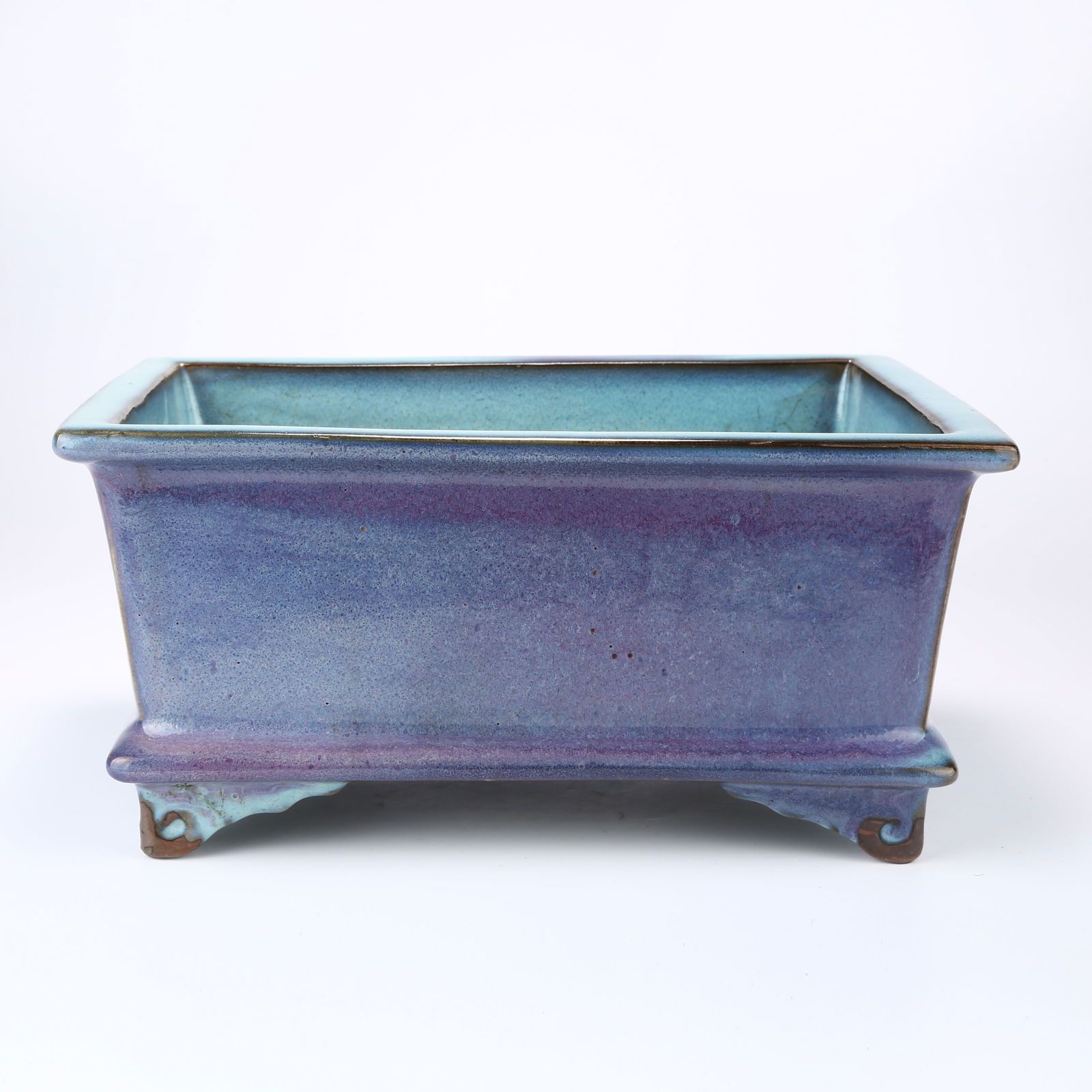 A JUN KILN SQUARE NARCISSUS PLANTER (1 of 9)