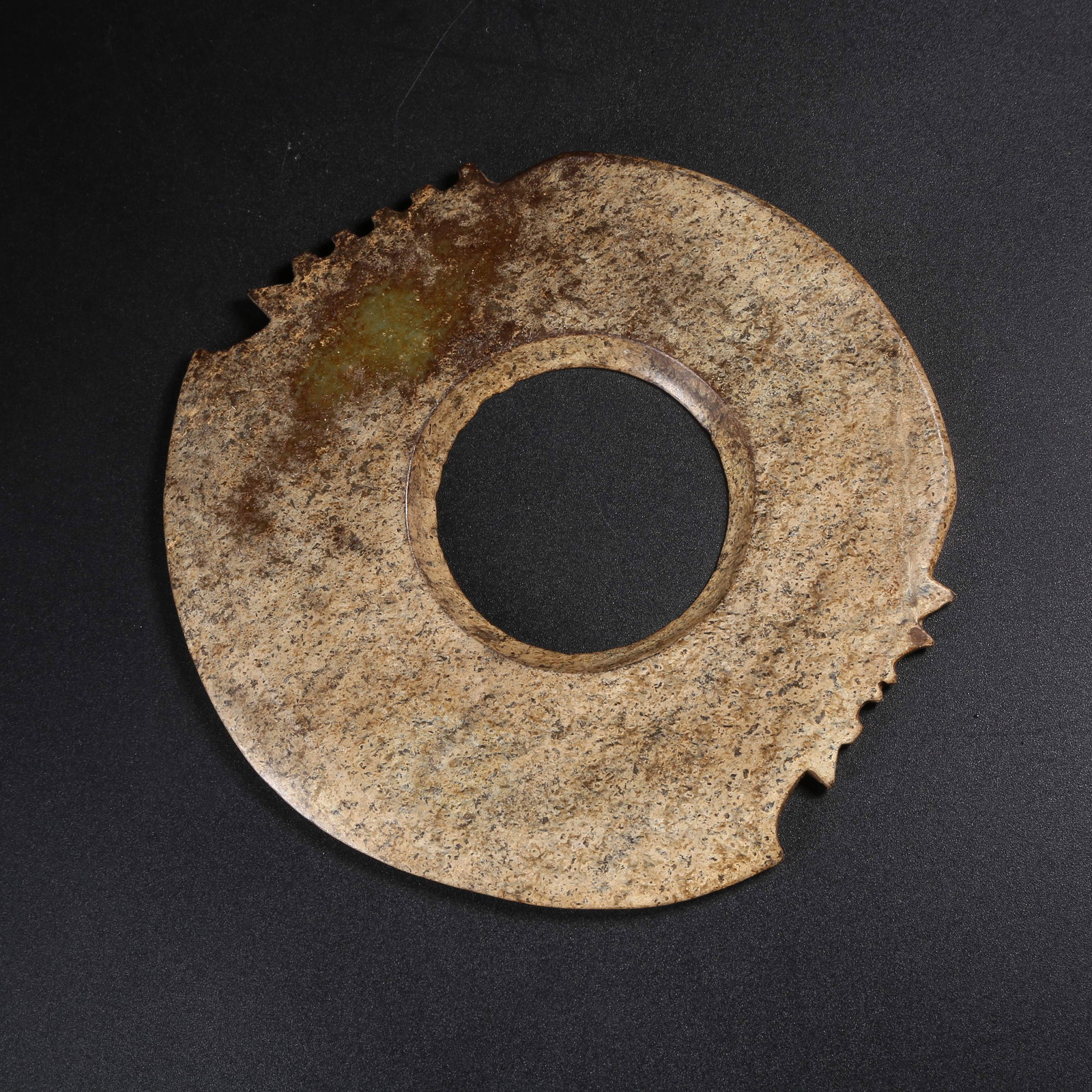 A ARCHAIC JADE XUANJI (CELESTIAL SPHERE) (1 of 8)