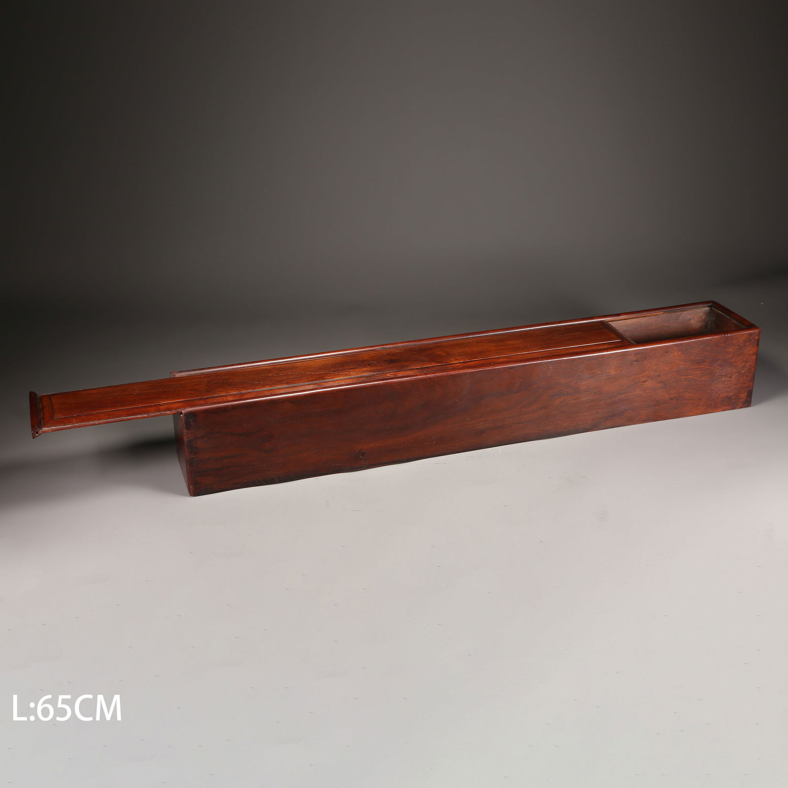 A HUANGHUALI RECTANGULAR LIDDED BOX (1 of 10)