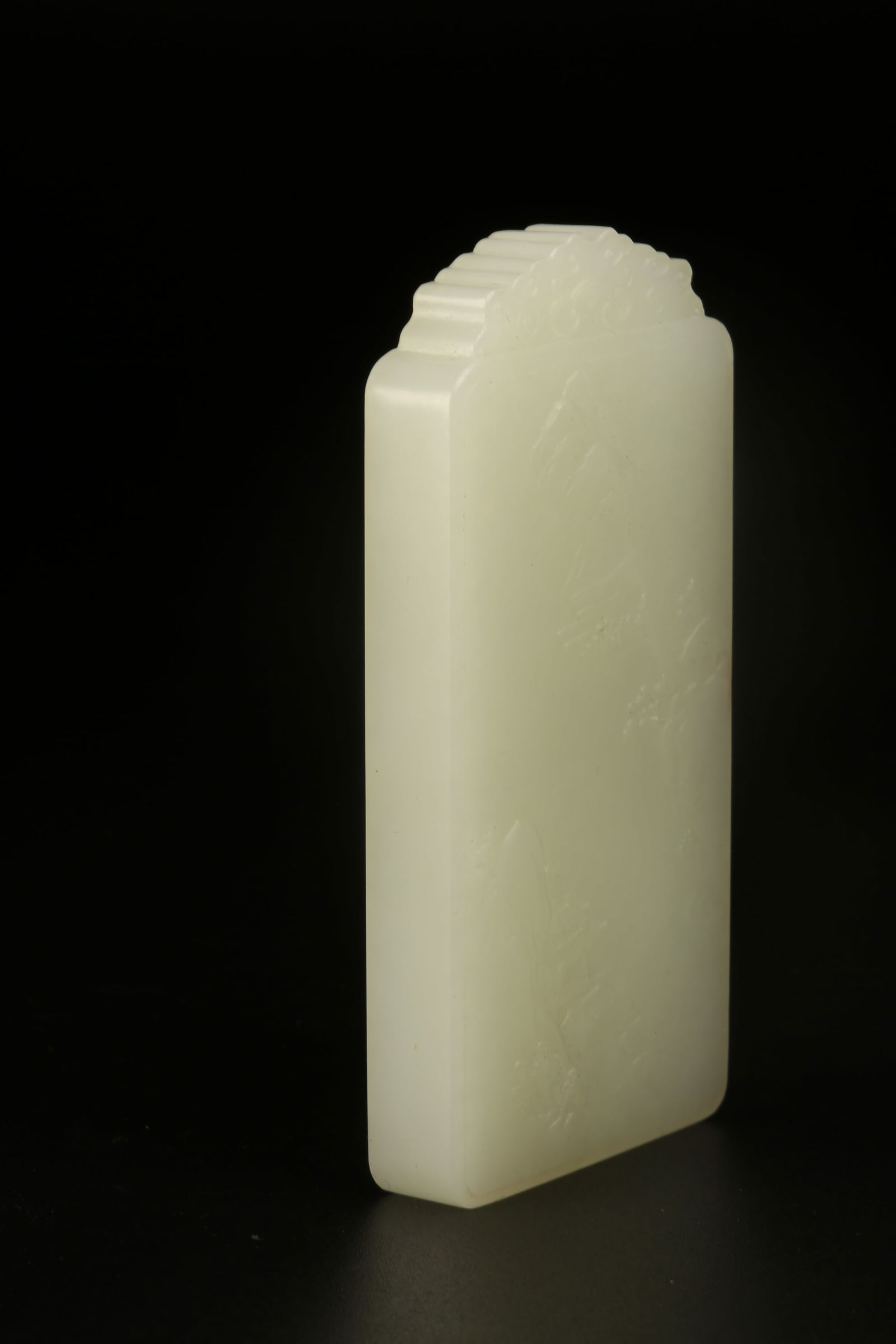 A HETIAN JADE LANDSCAPE PATTERN PLAQUE - 5