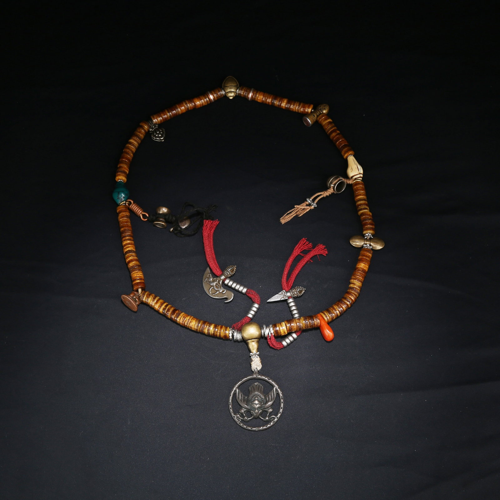 A GABBALA PRAYER BEADS STRAND (1 of 10)