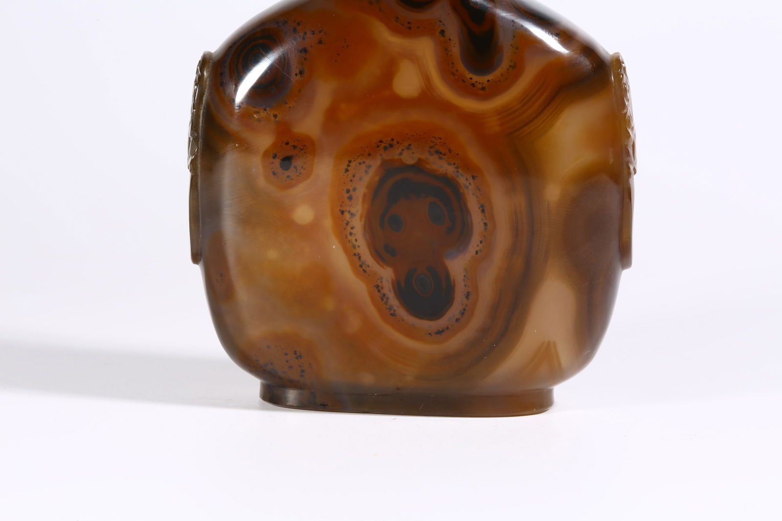 A AGATE SNUFF BOTTLE - 3