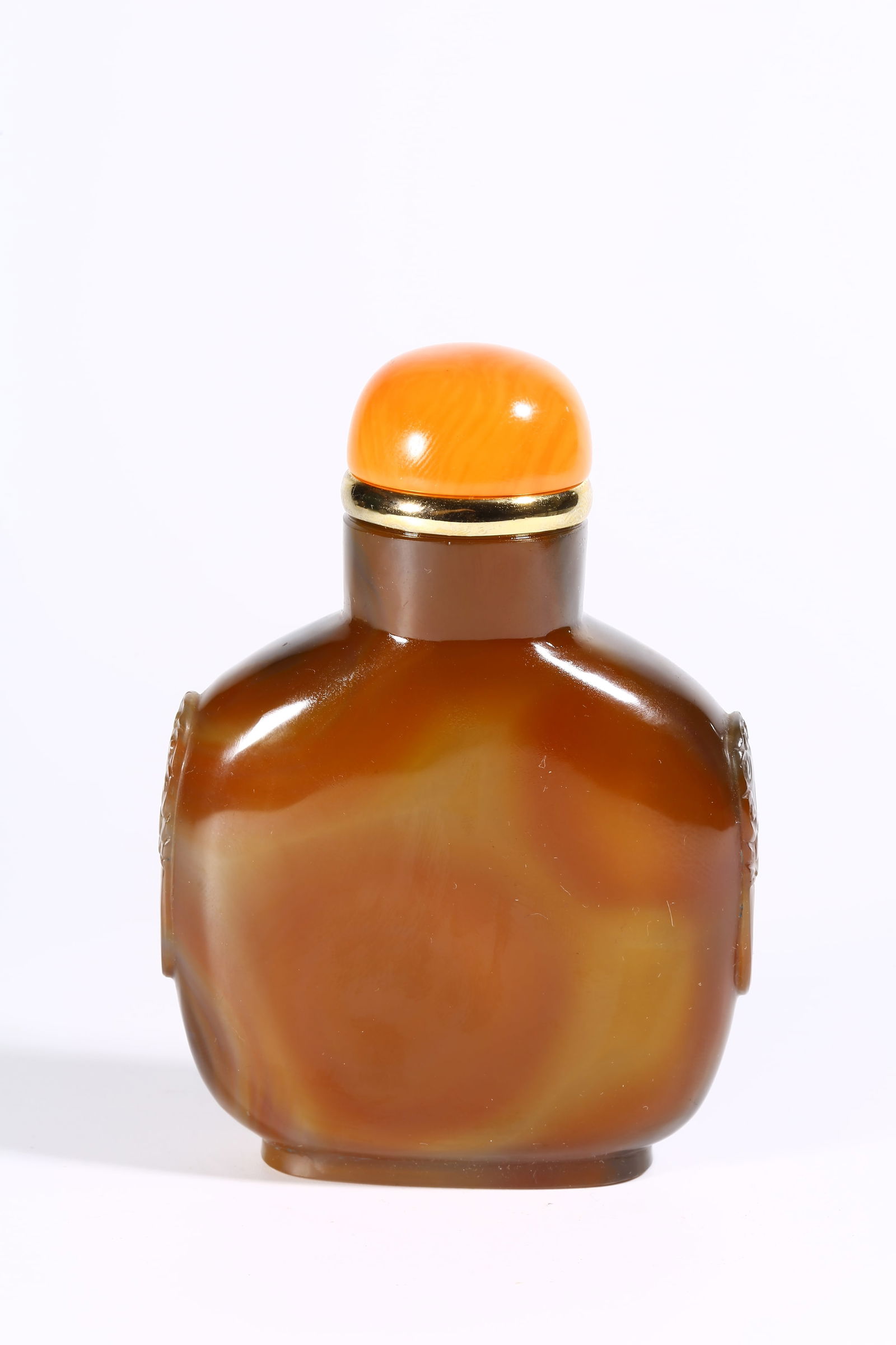 A AGATE SNUFF BOTTLE - 6
