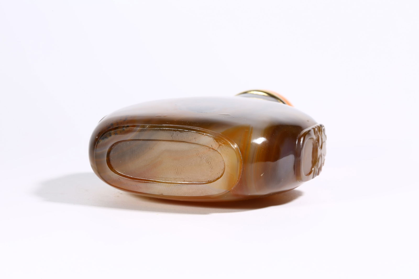 A AGATE SNUFF BOTTLE - 9