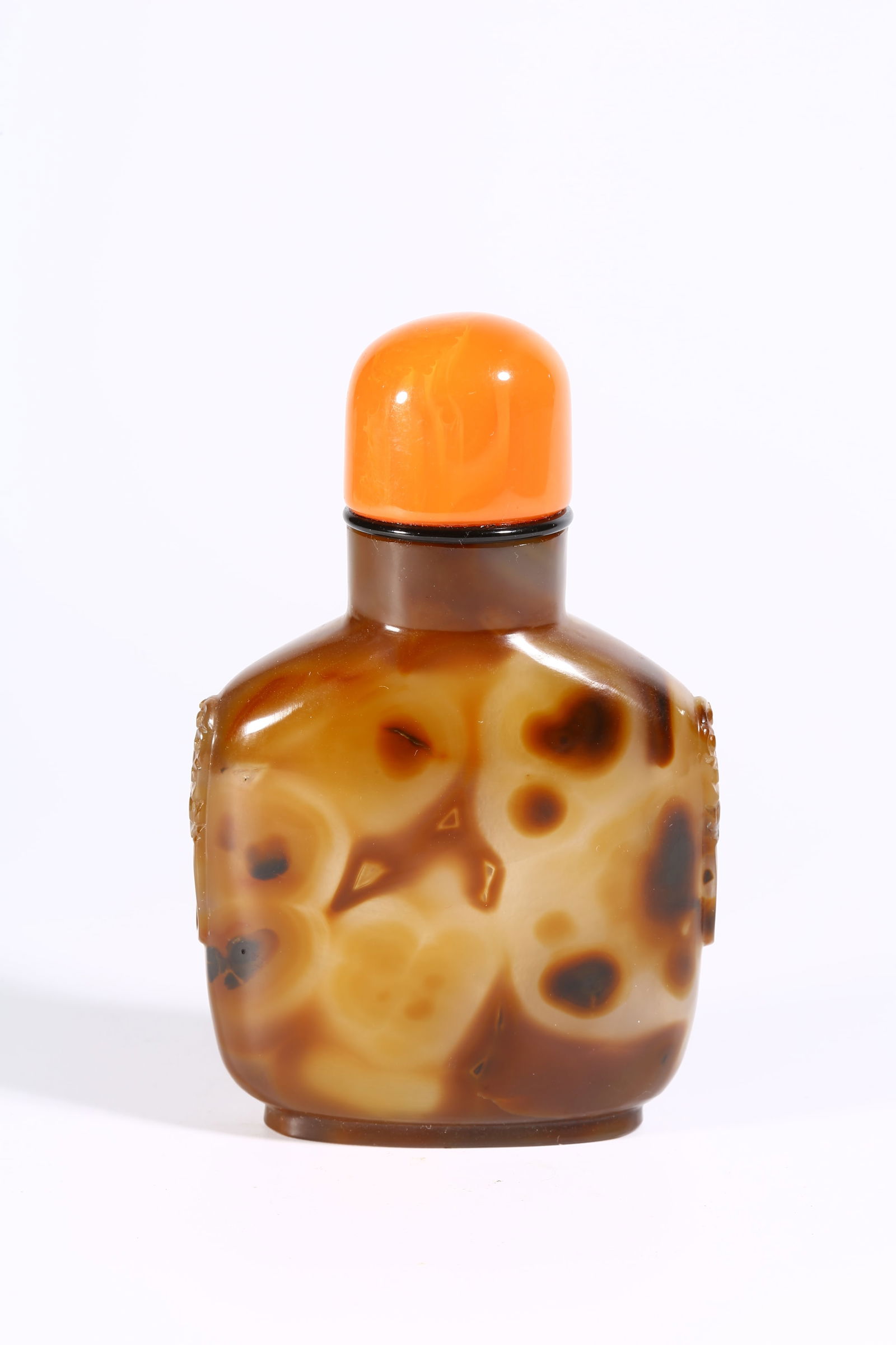 A AGATE SNUFF BOTTLE - 7