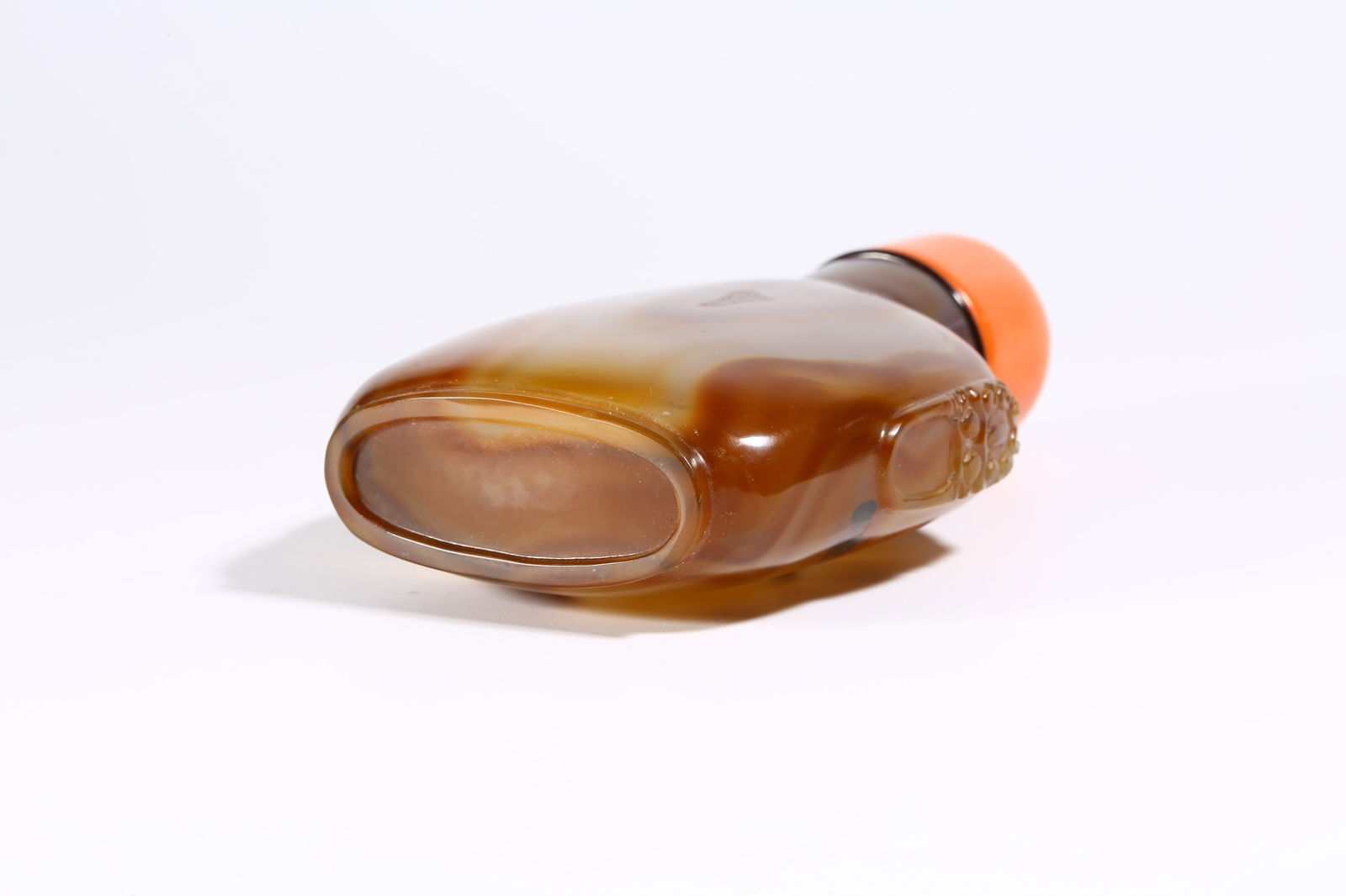 A AGATE SNUFF BOTTLE - 9