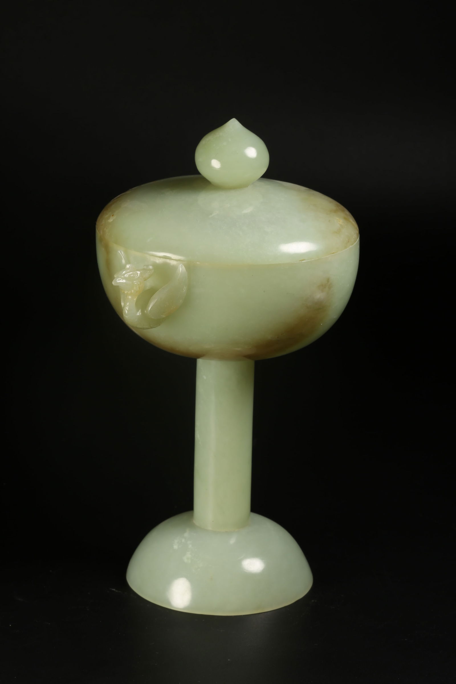 A HETIAN JADE BEANS - 4