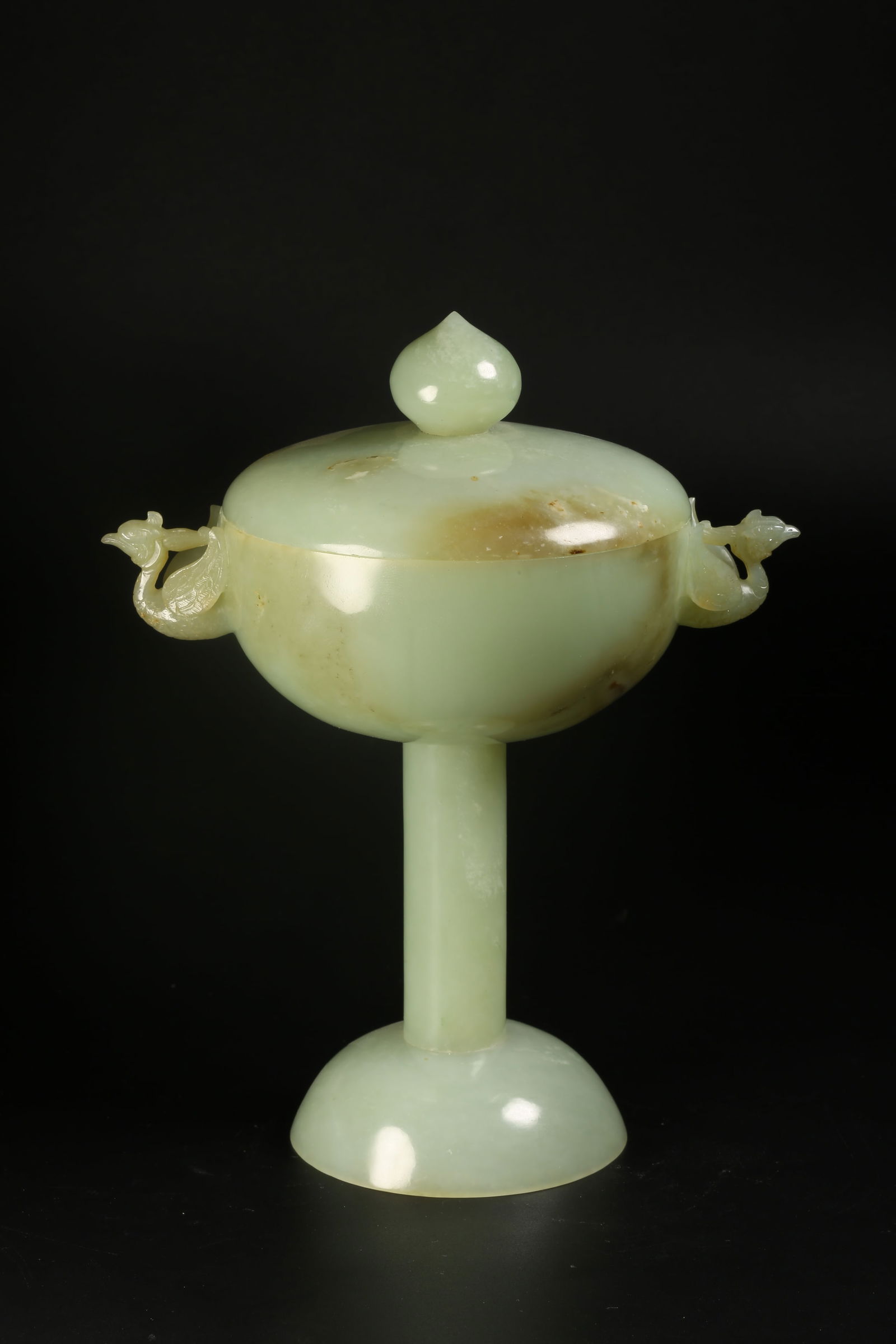 A HETIAN JADE BEANS - 6