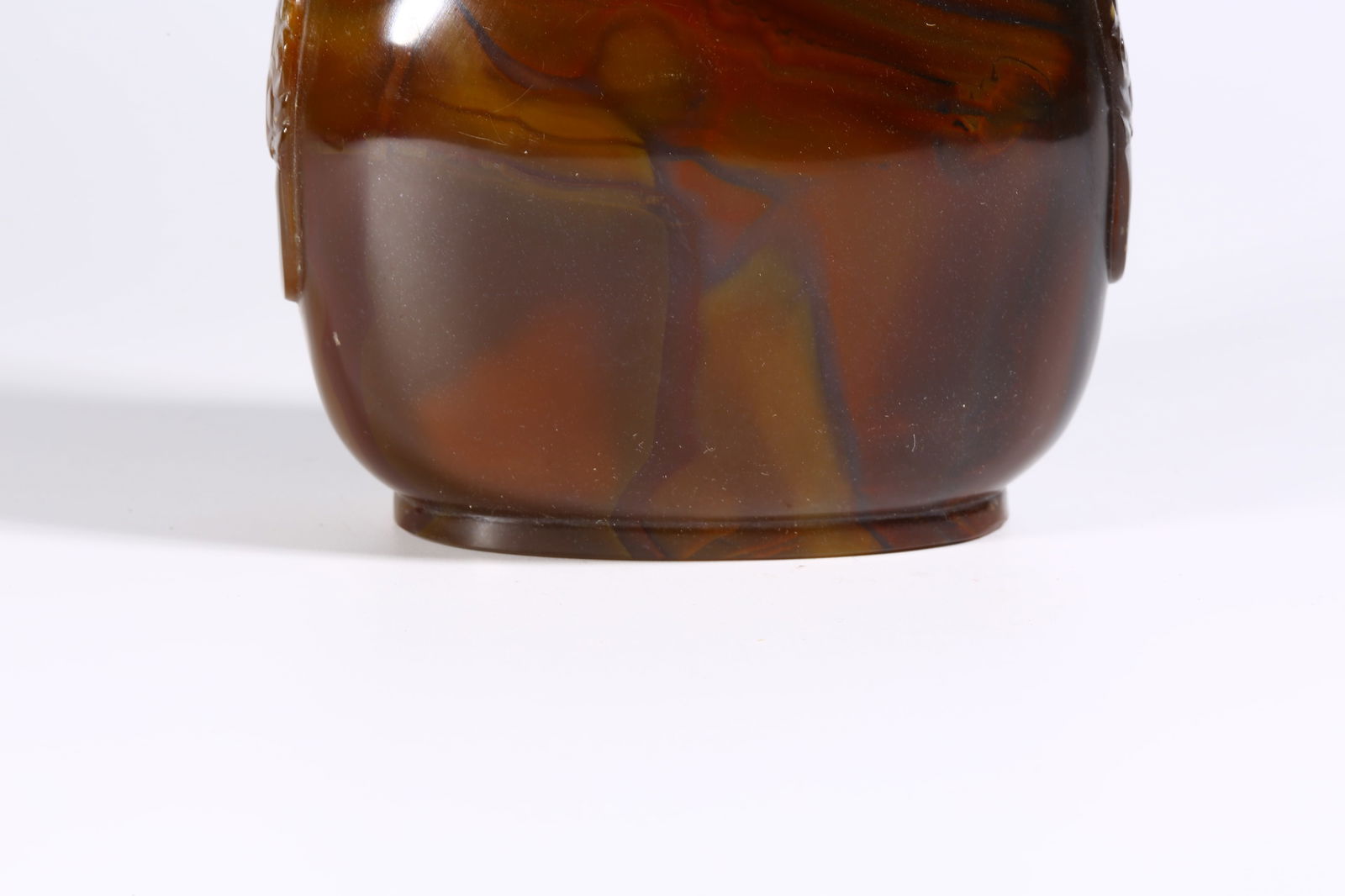 A LARGE AGATE SNUFF BOTTLE - 3