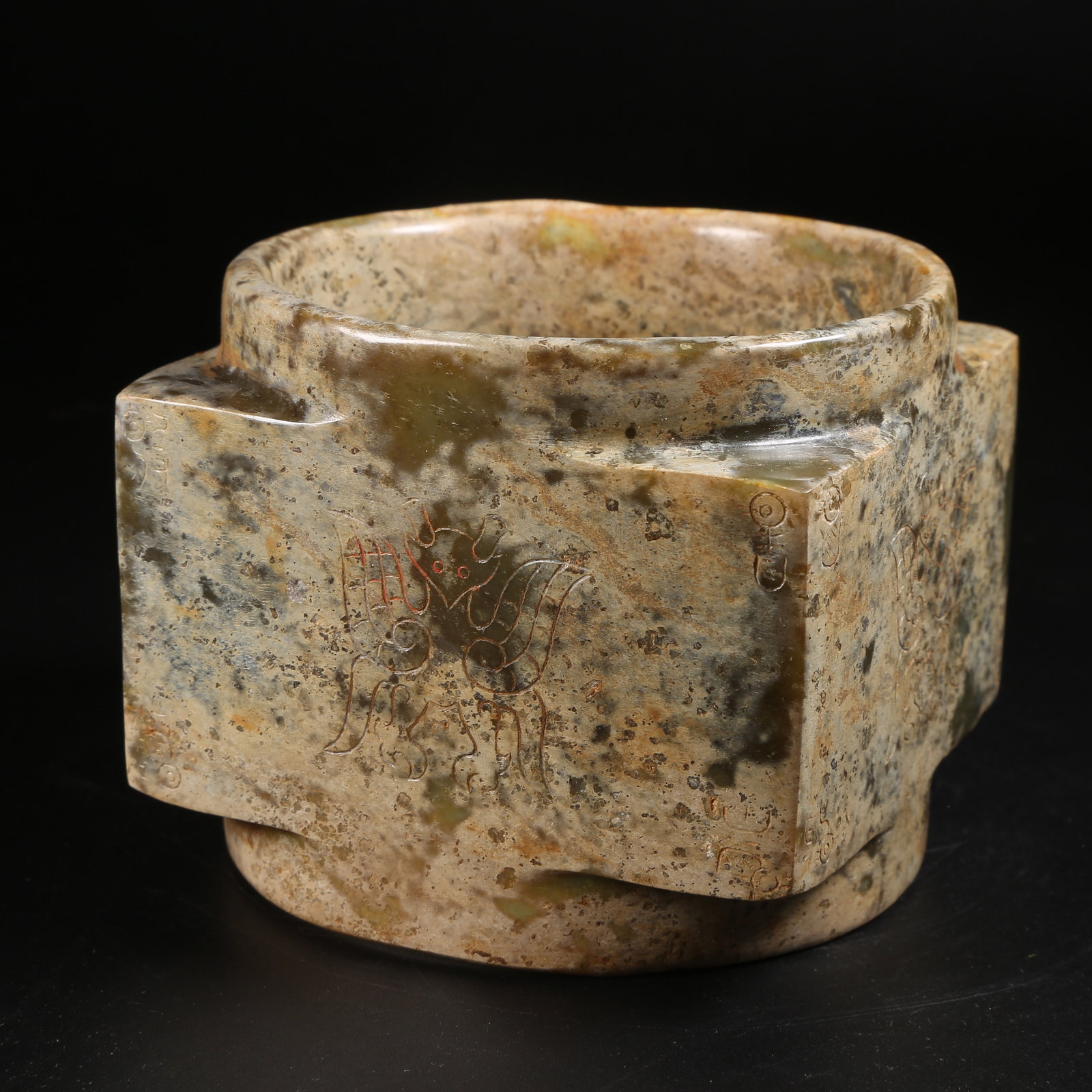 A ARCHAIC JADE CONG (1 of 9)