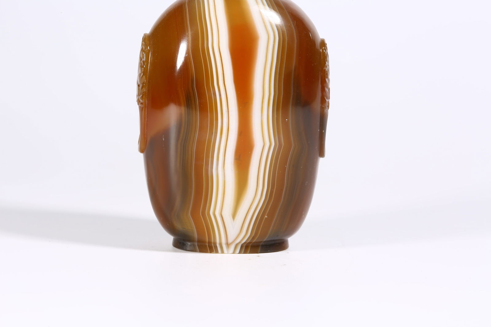 A AGATE SNUFF BOTTLE - 3