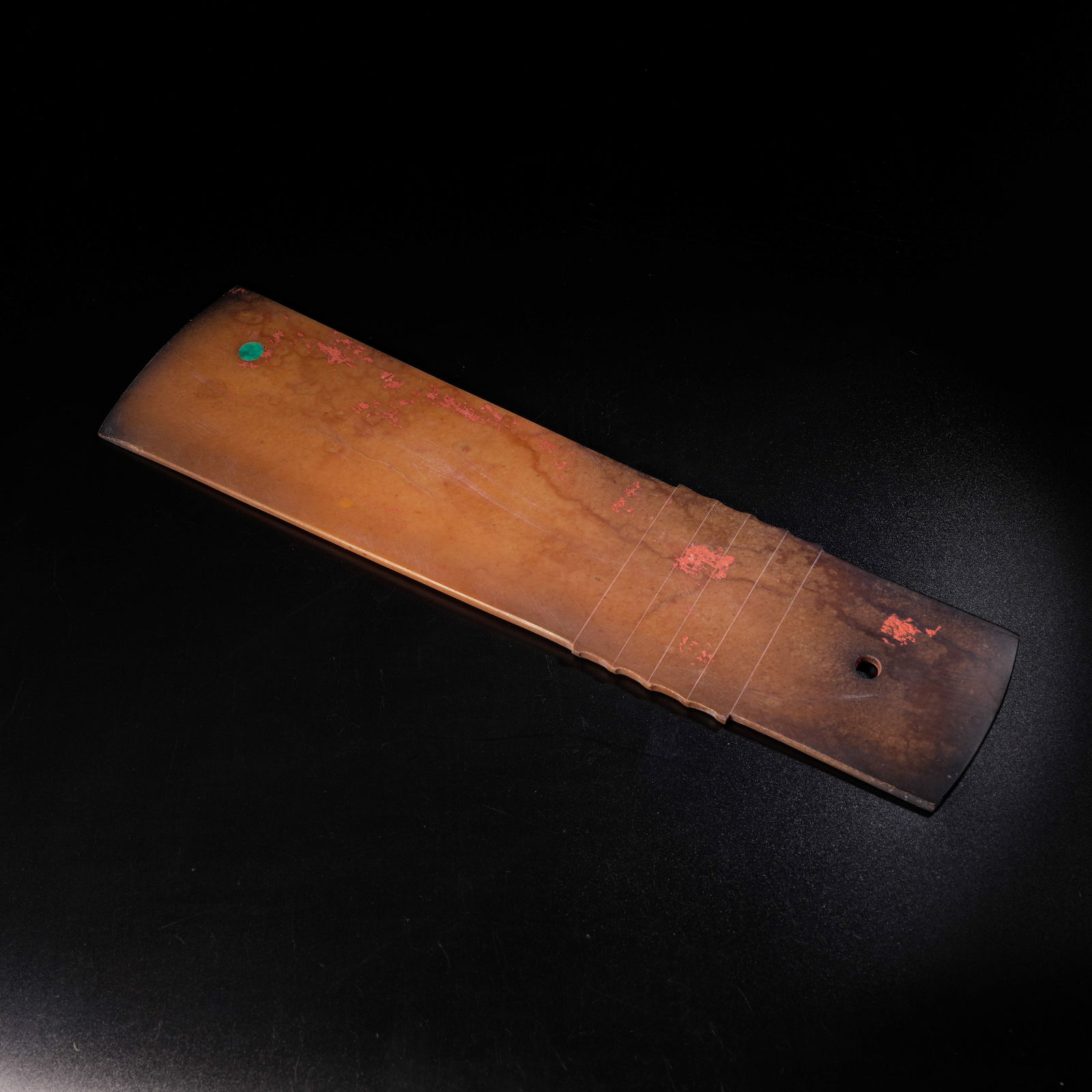 A ANCIENT JADE GUI (RITUAL TABLET): Ancient Jade Gui (Ritual Tablet)