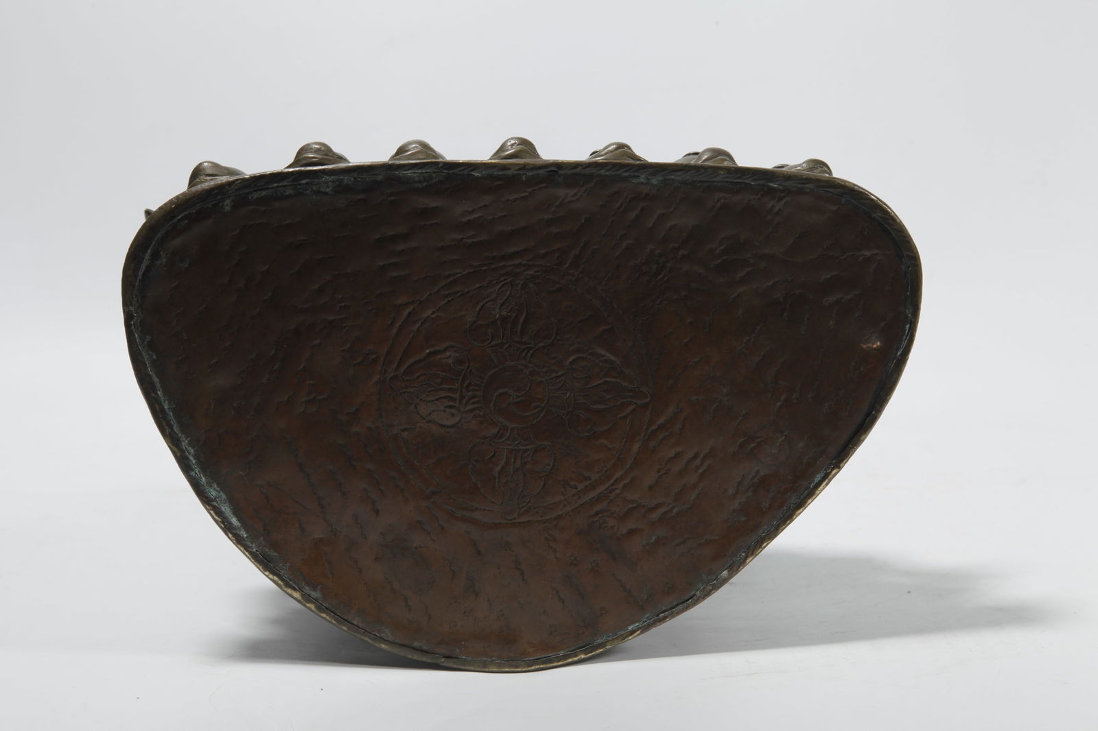 A BRONZE LONGEVITY BUDDHA STATUE - 9