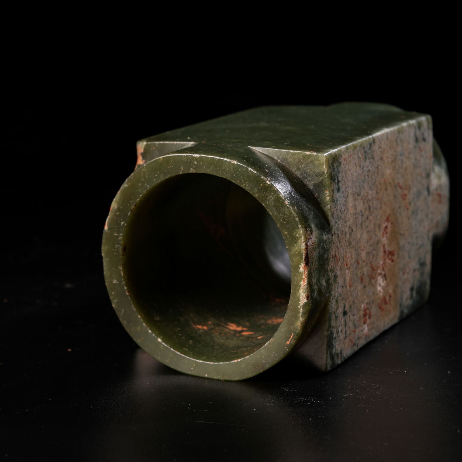 A ANCIENT JADE CONG - 8