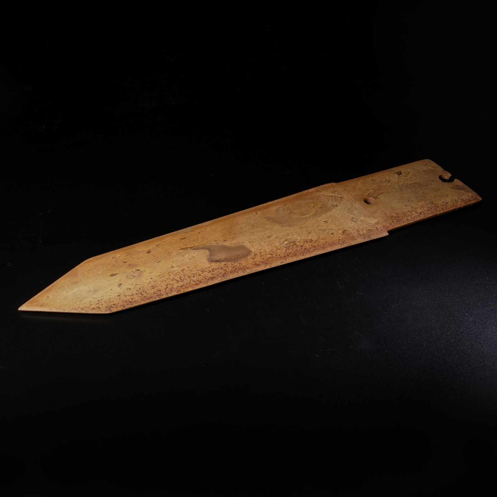 A ANCIENT JADE GE (DAGGER-AXE) - 6