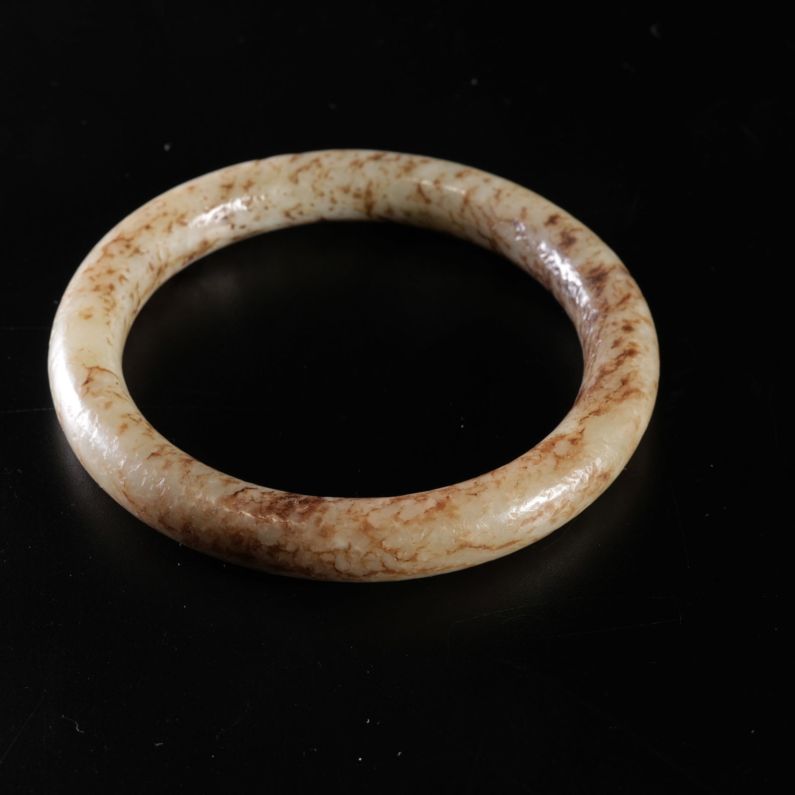 A HETIAN JADE BANGLE - 3