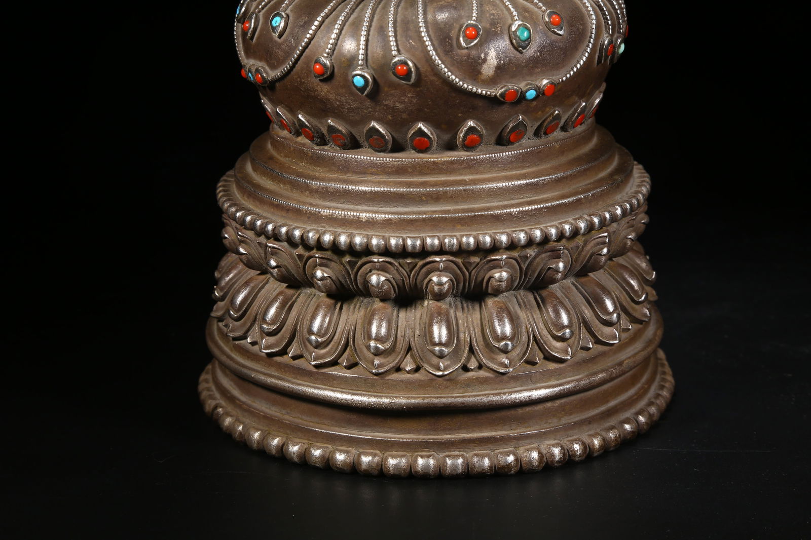 A SILVER STUPA - 4