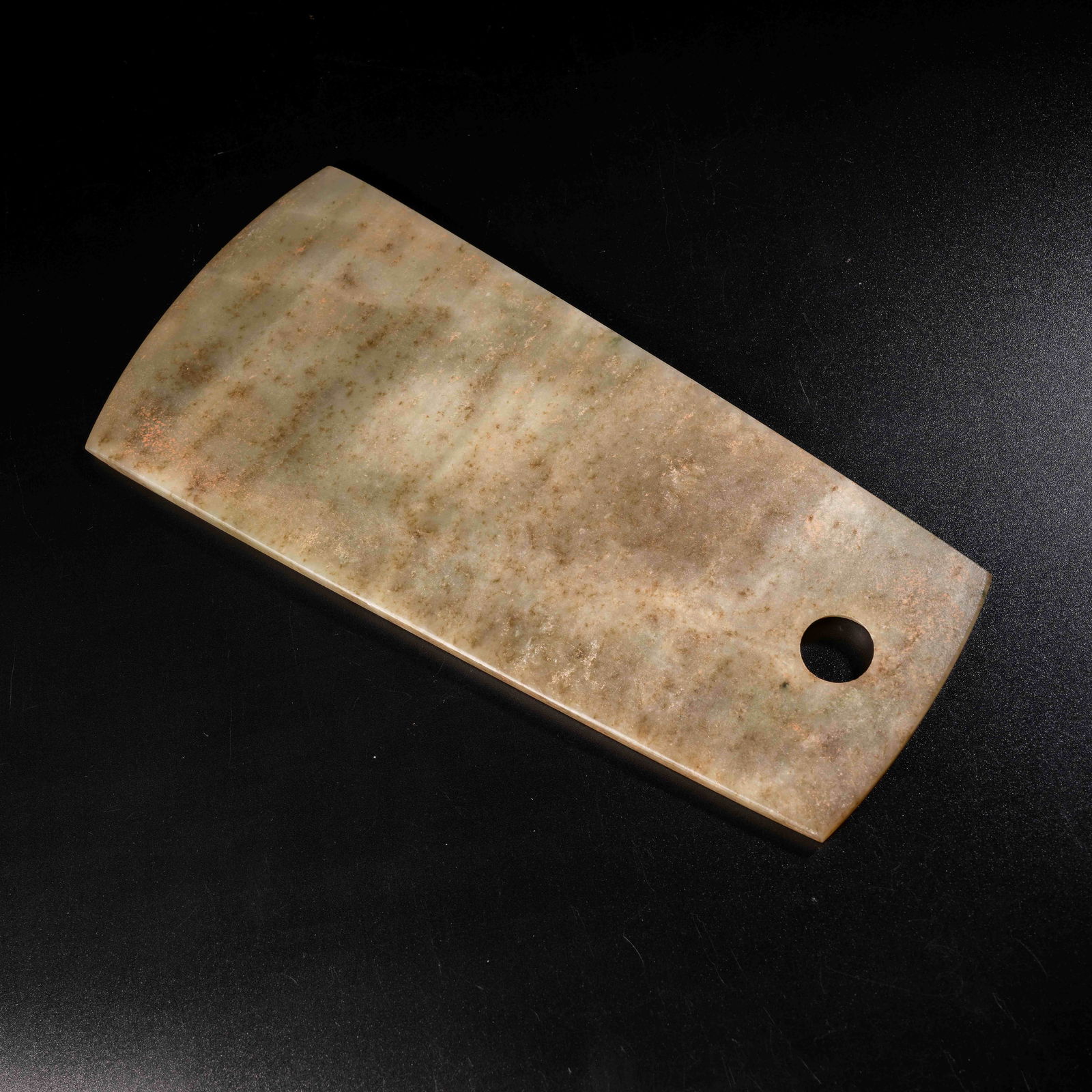 A ANCIENT JADE AXE - 9