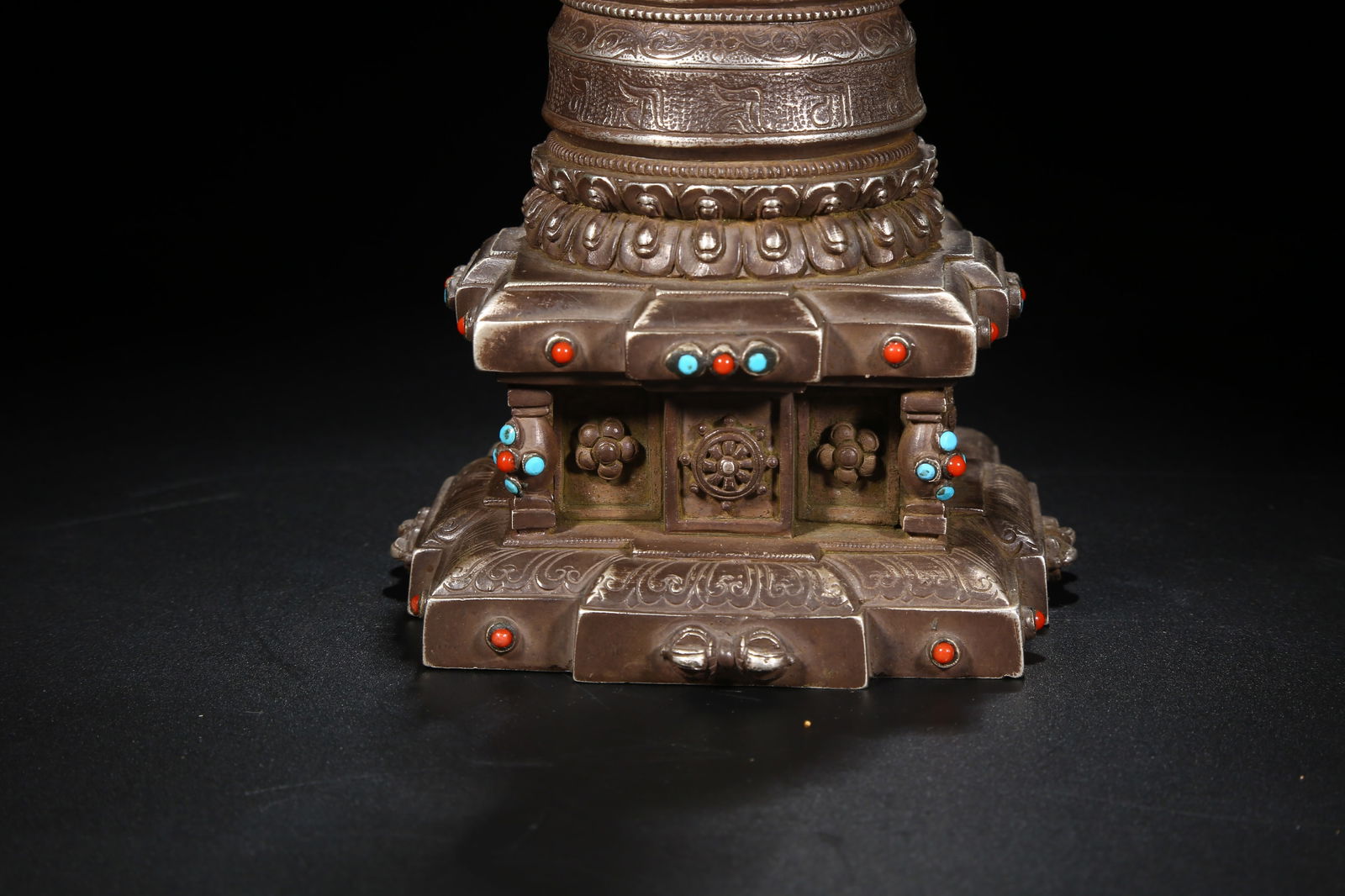 A SILVER STUPA - 4