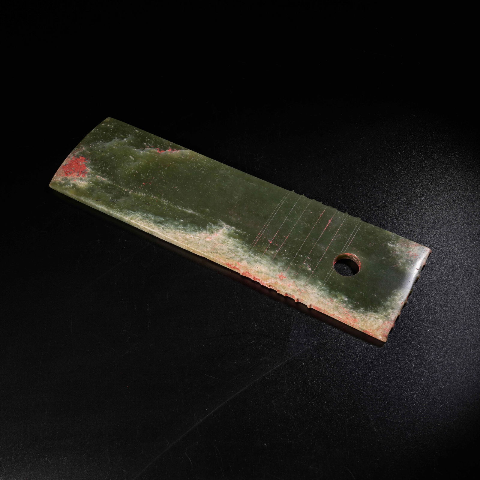 A ANCIENT JADE GUI (RITUAL TABLET): Ancient Jade Gui (Ritual Tablet)