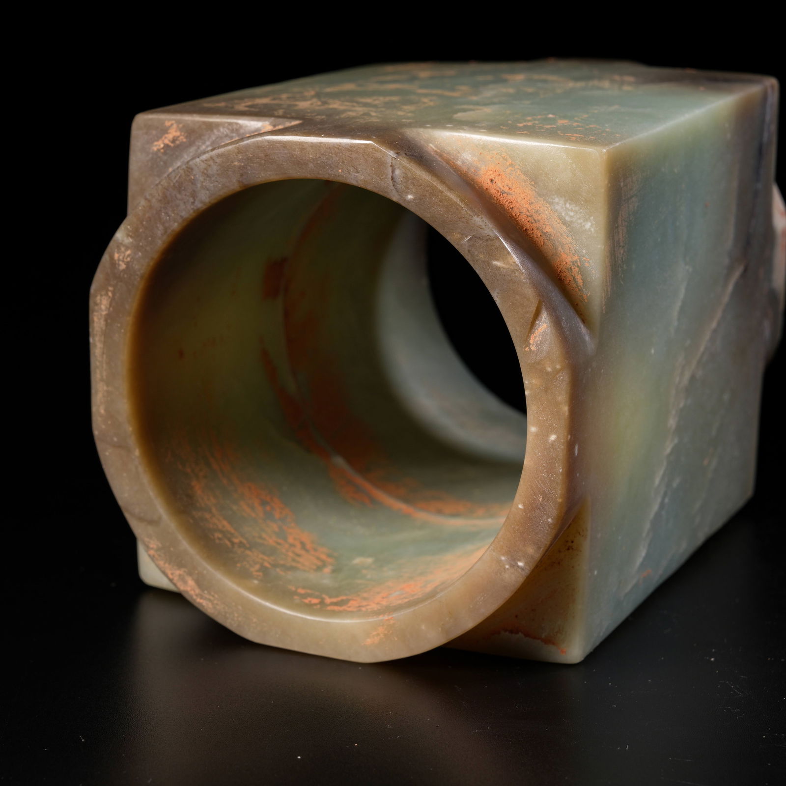 A ANCIENT JADE CONG - 8