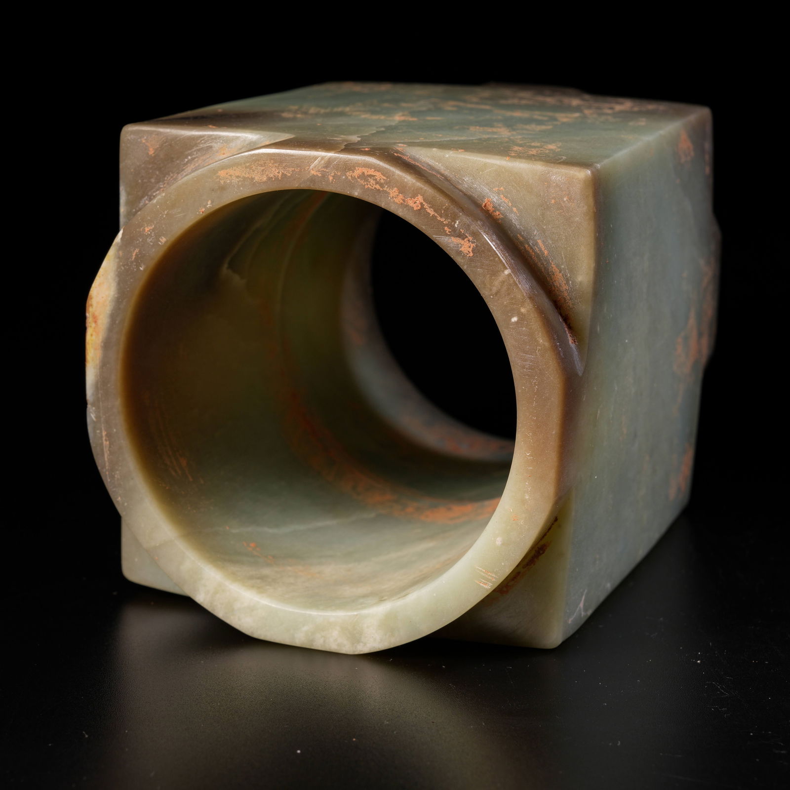 A ANCIENT JADE CONG - 9