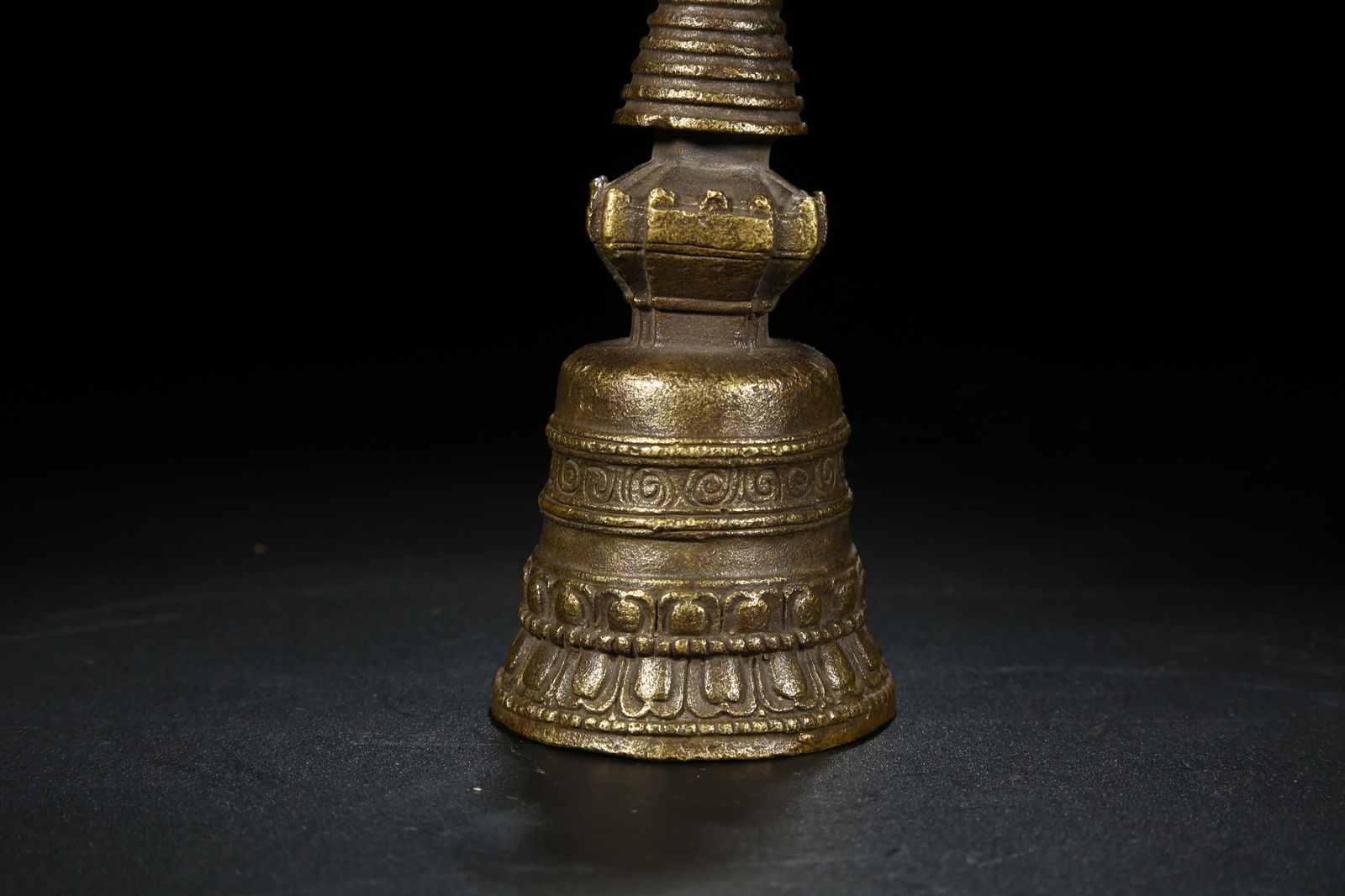 A BRONZE STUPA - 3