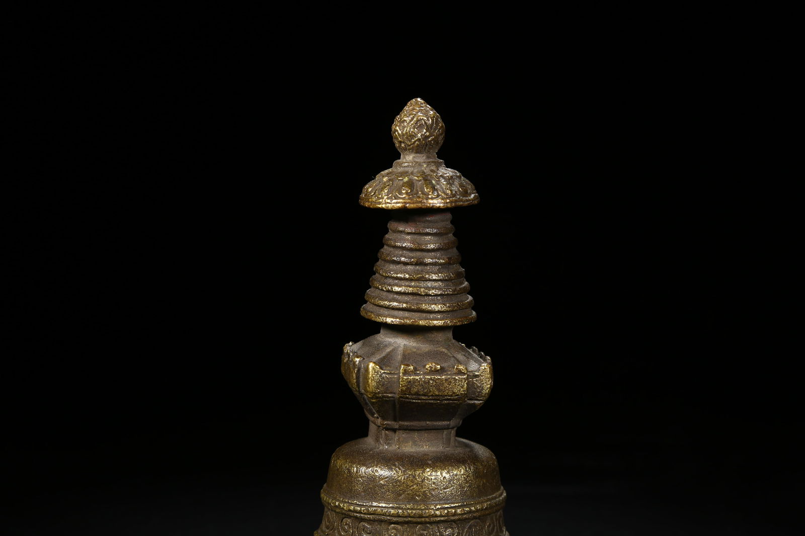 A BRONZE STUPA - 4