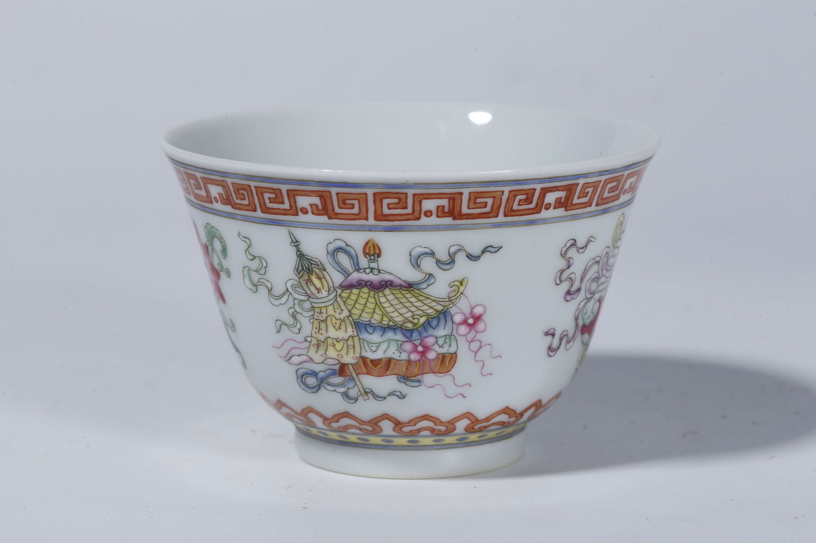A DOUCAI CUP (PAIR) - 3