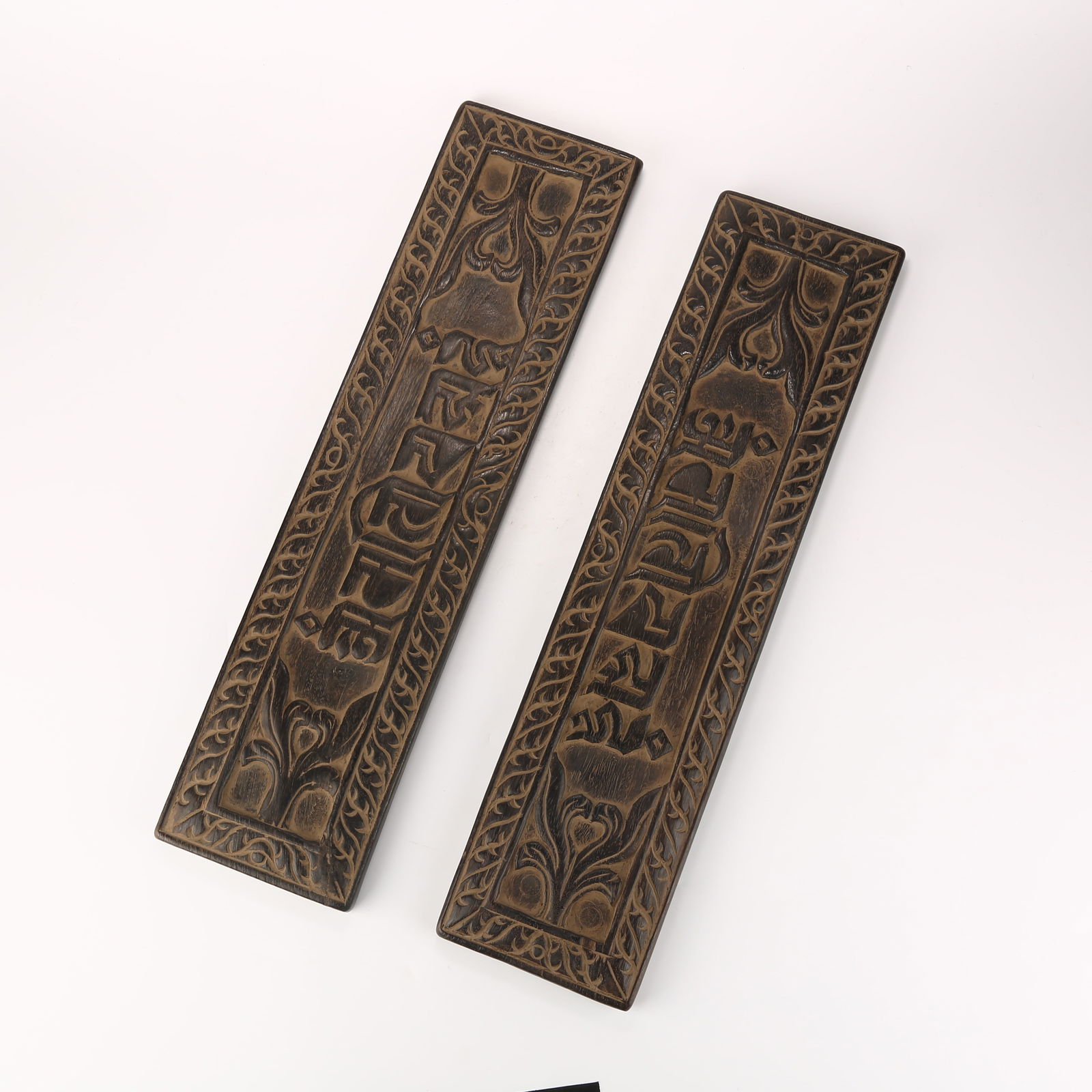 A A GROUP OF ZITAN SUTRA COVERS: A Group of Zitan Sutra Covers