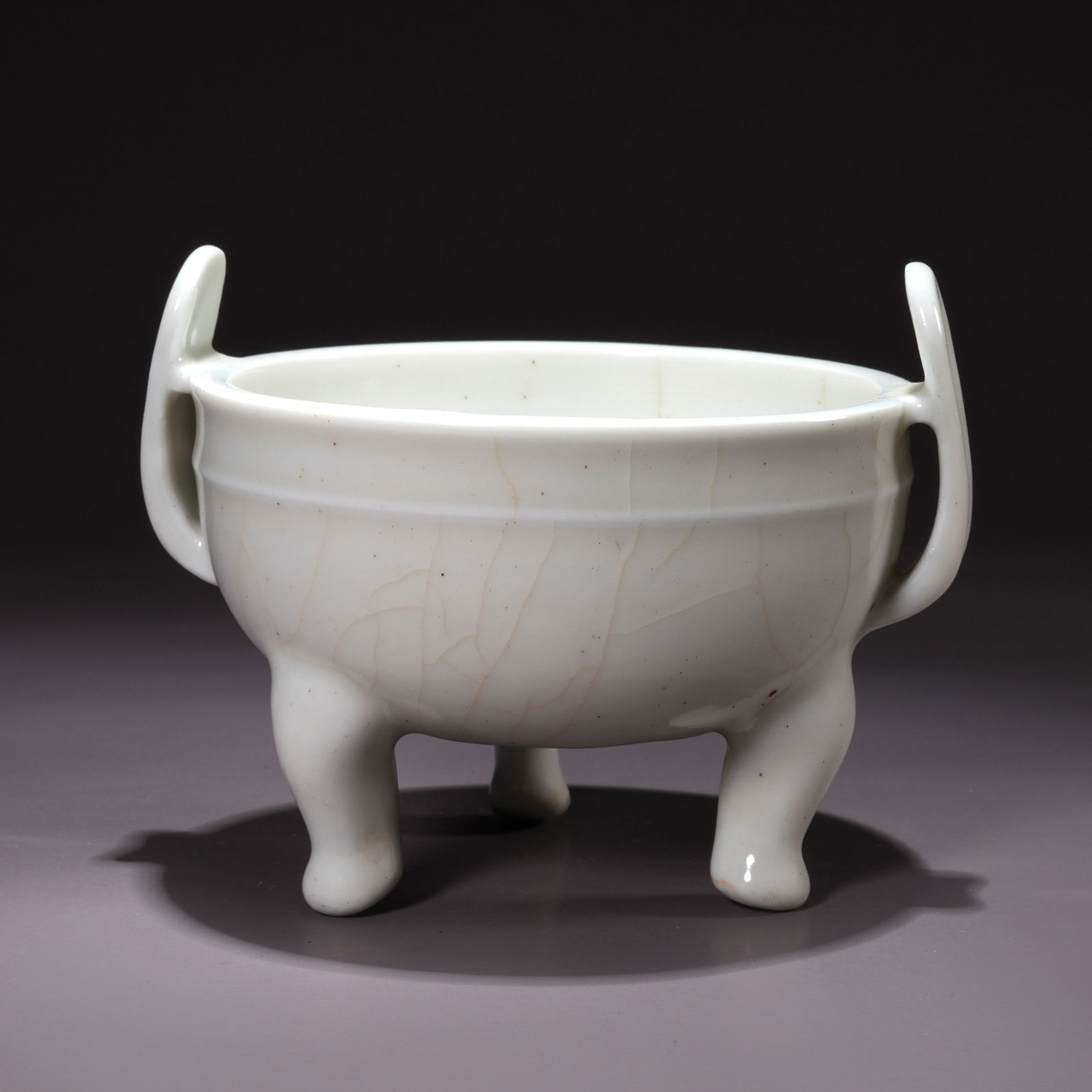 A DING KILN TRIPOD CENSER (1 of 8)